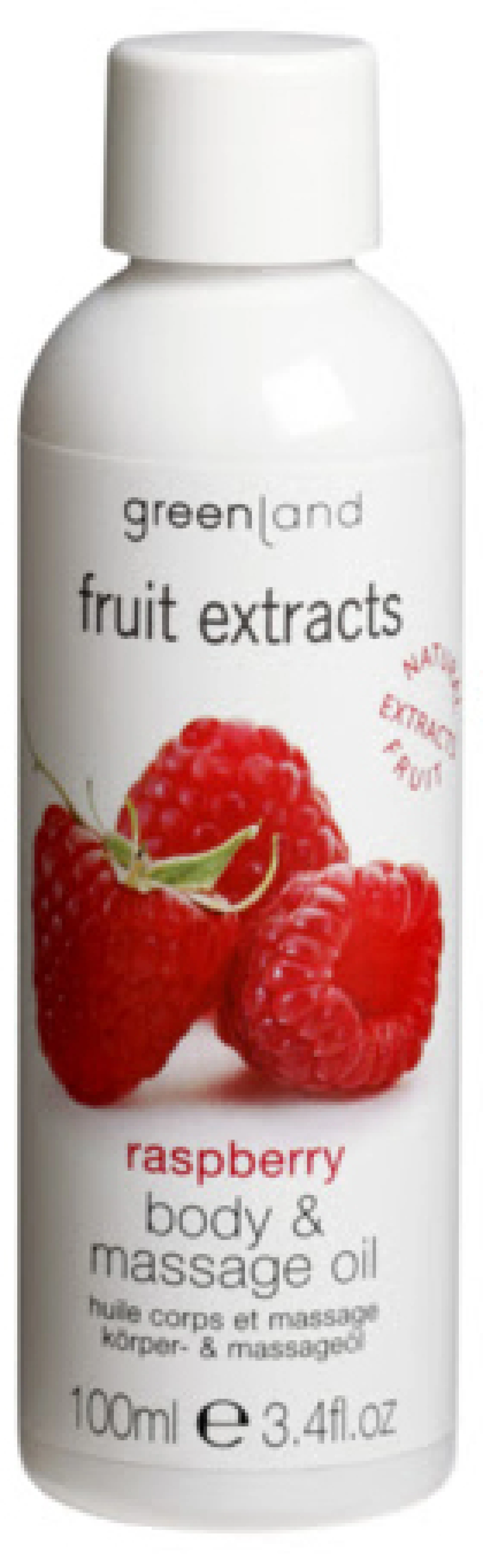 Greenland Fruit Extracts Masszázsolaj Málna