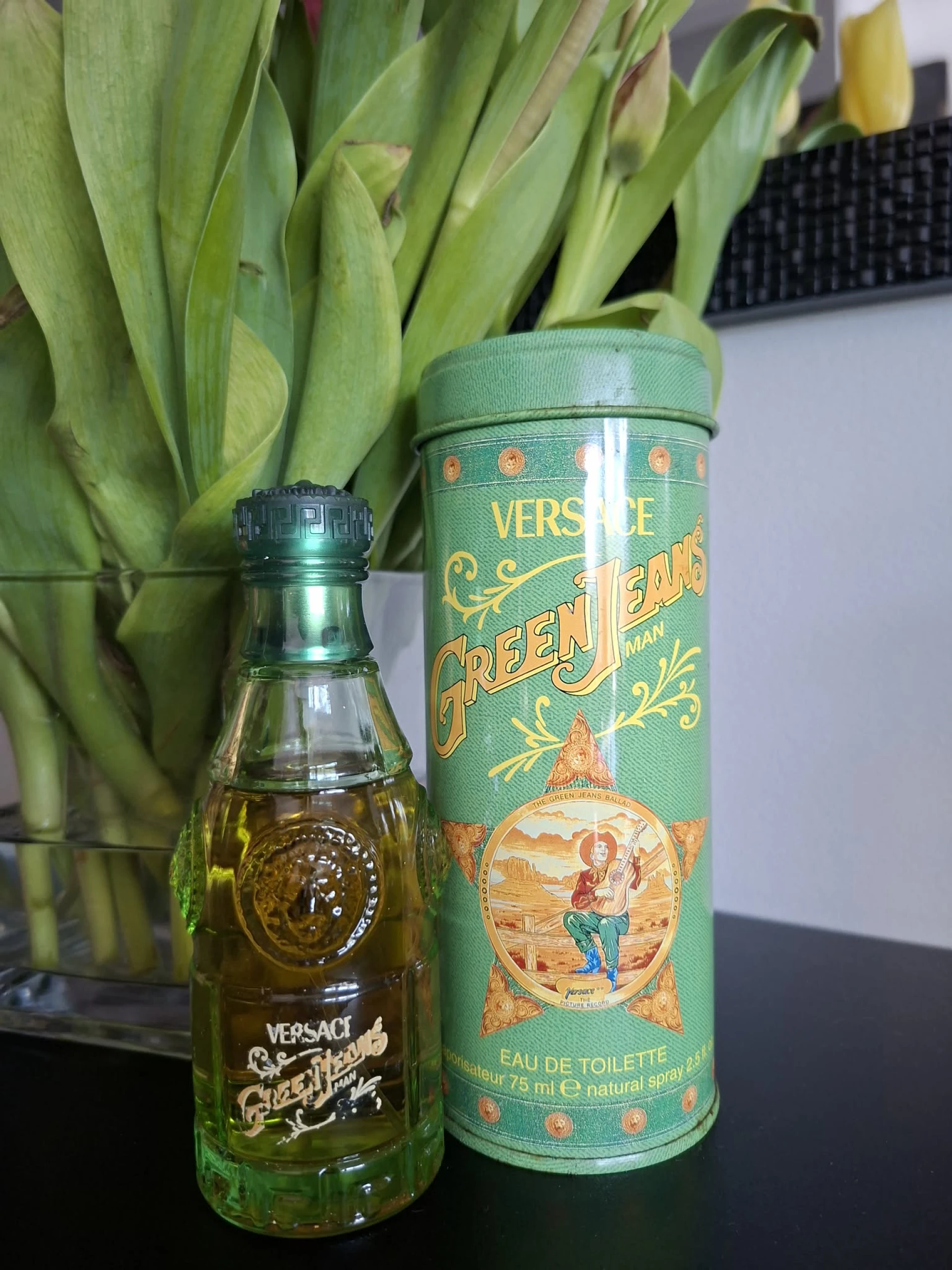 Versace Green Jeans