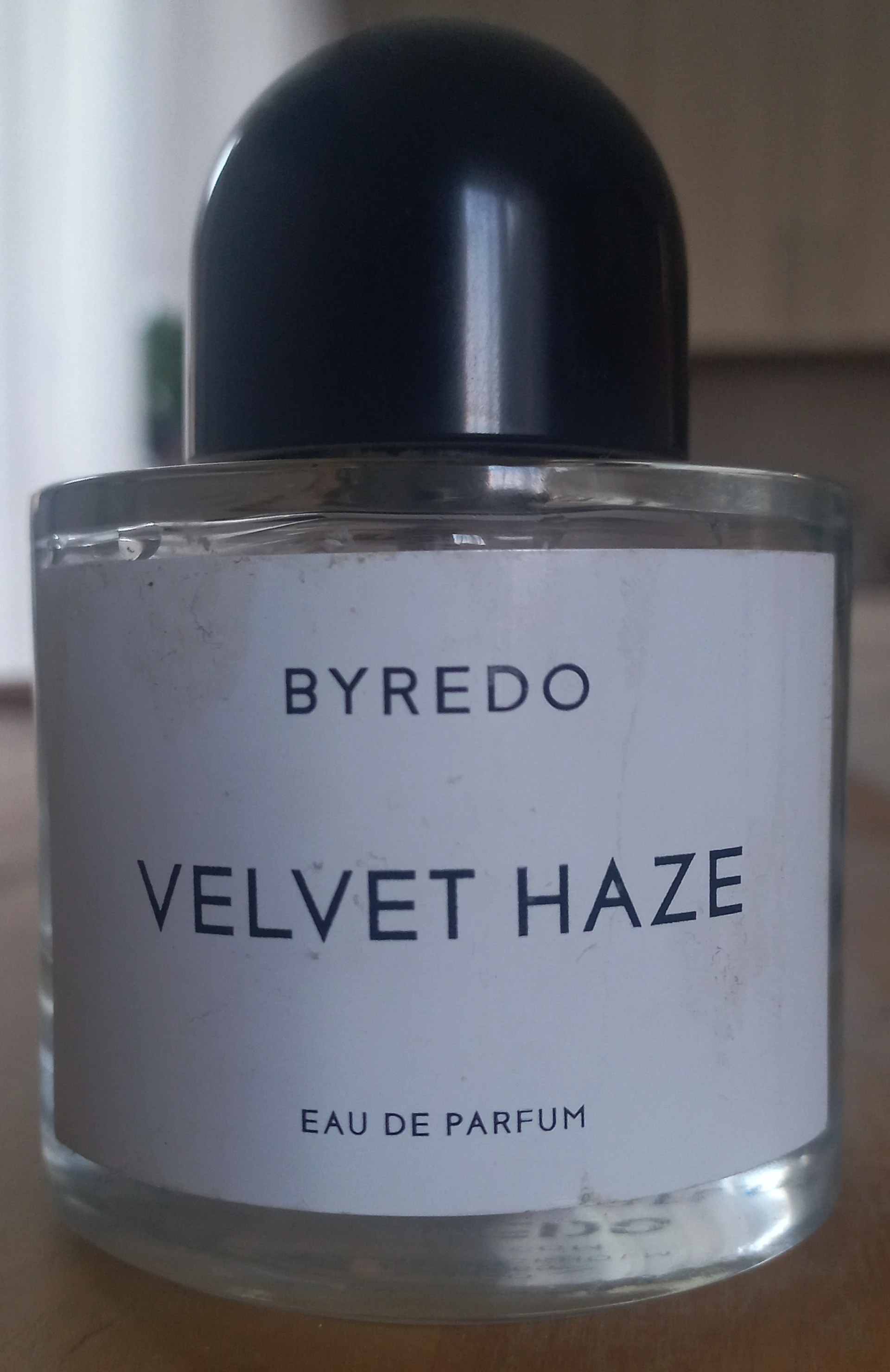 Byredo Velvet haze üveges maradék