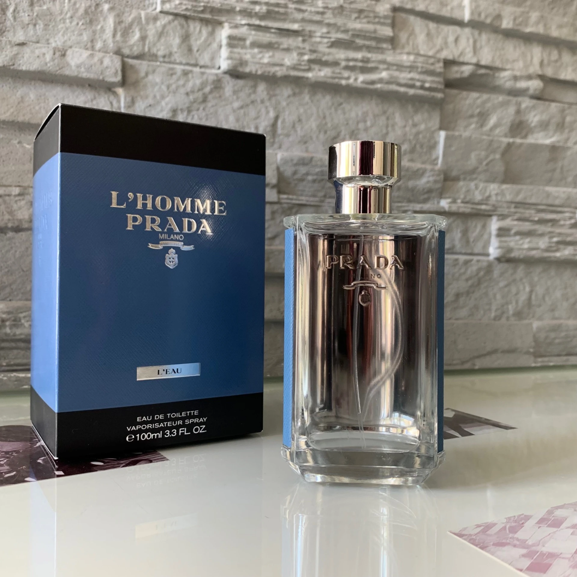 Prada L'Homme L'Eau EDT fújósok