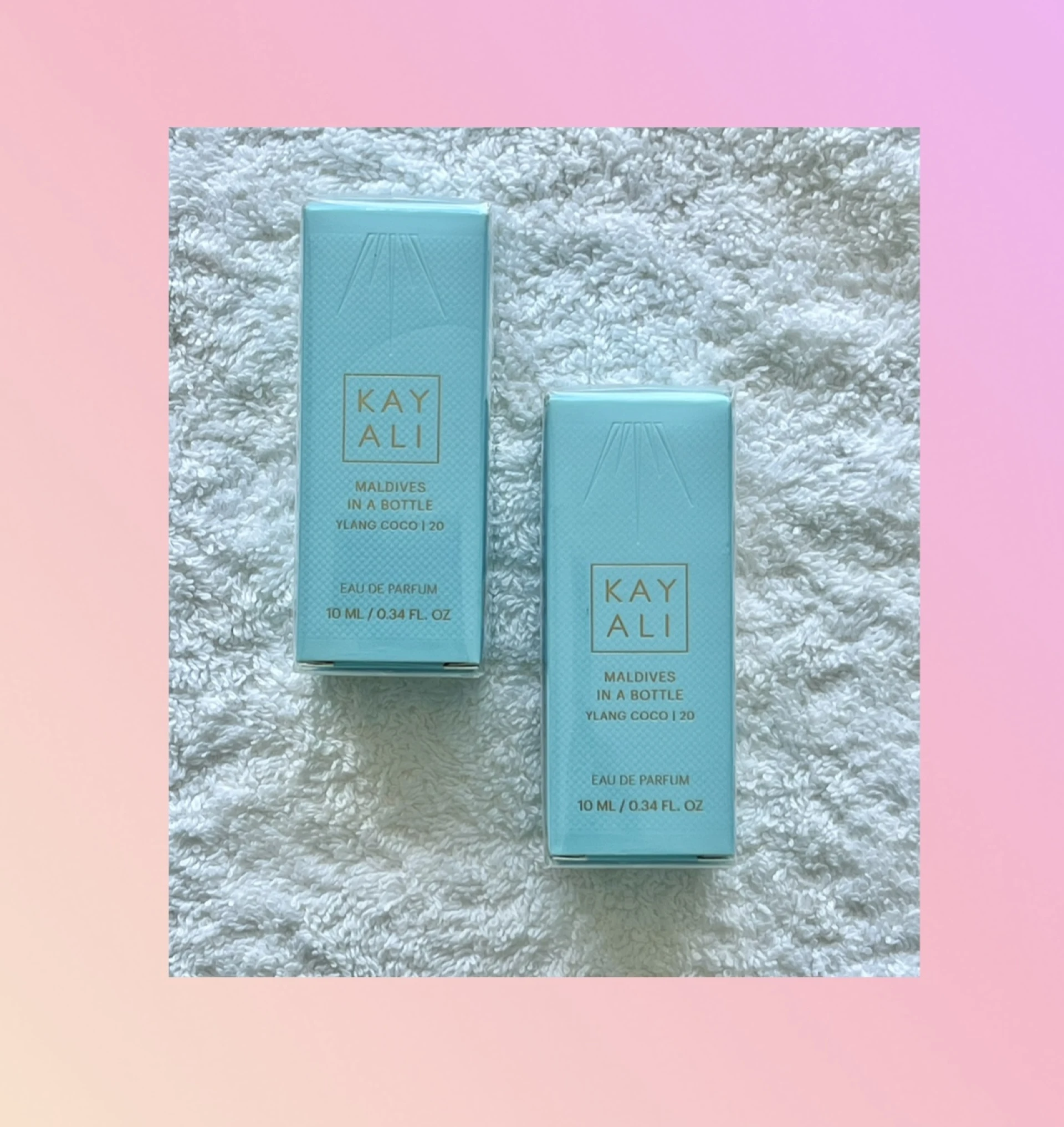 Huda Beauty Kayali Maldives in a Bottle Ylang Coco EDP