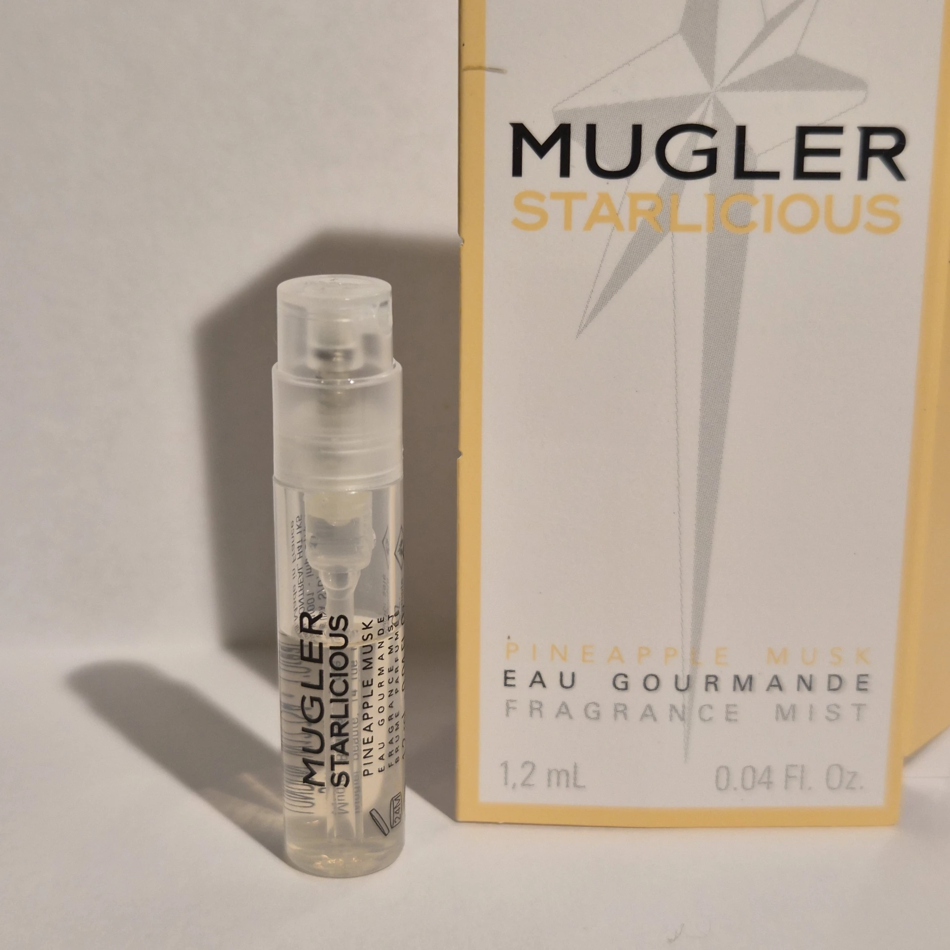 Mugler gyári parfüm minta csomag