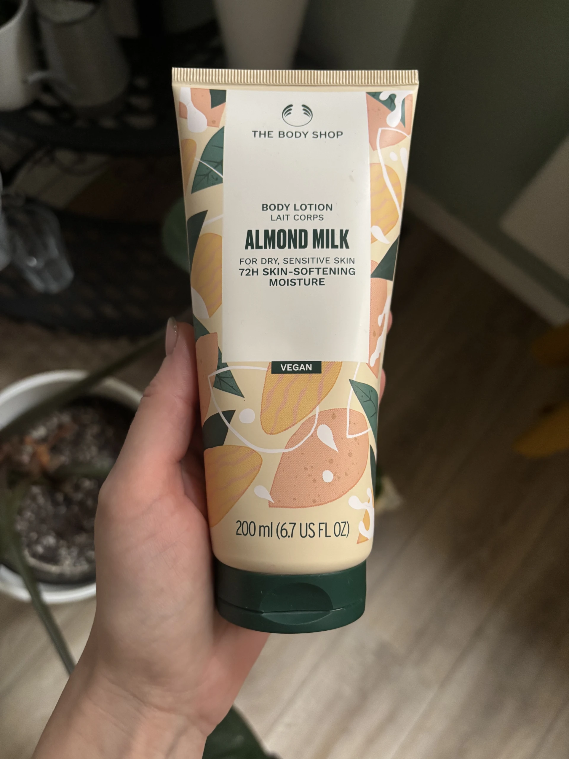 The body shop almond milk body lotion