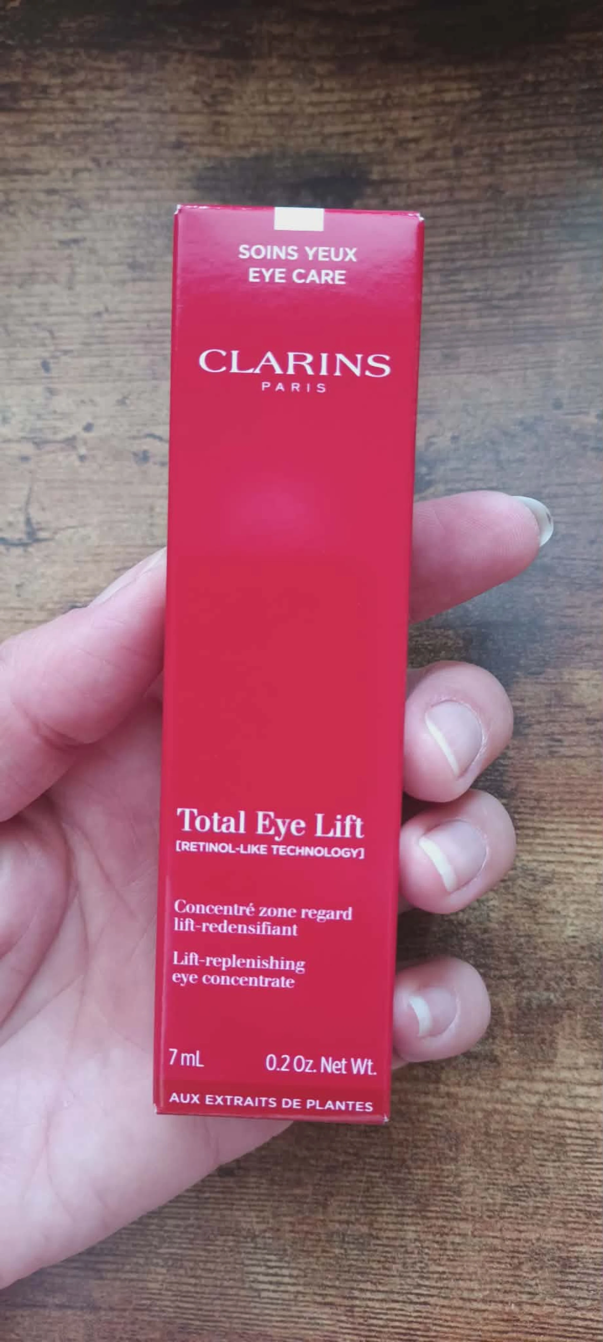 Clarins Total Eye Lift szemkörnyékápoló