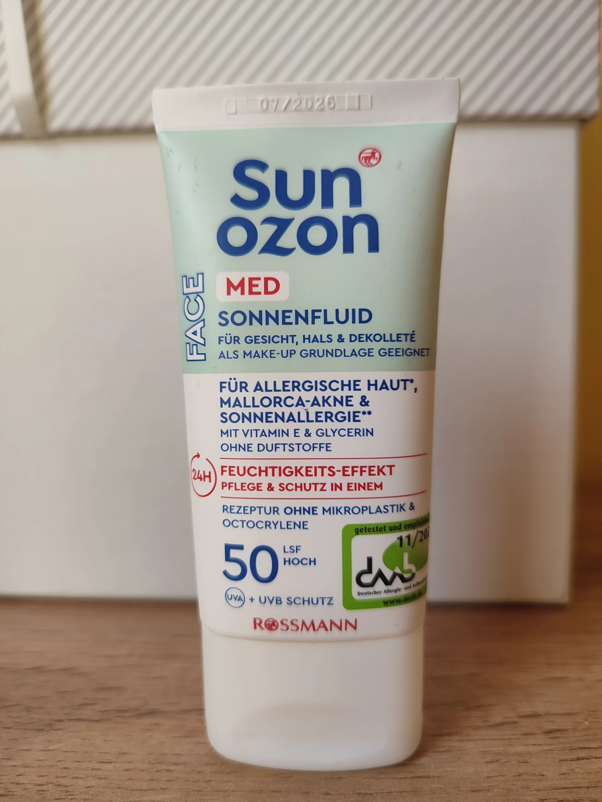 Sun ozon fényvédő