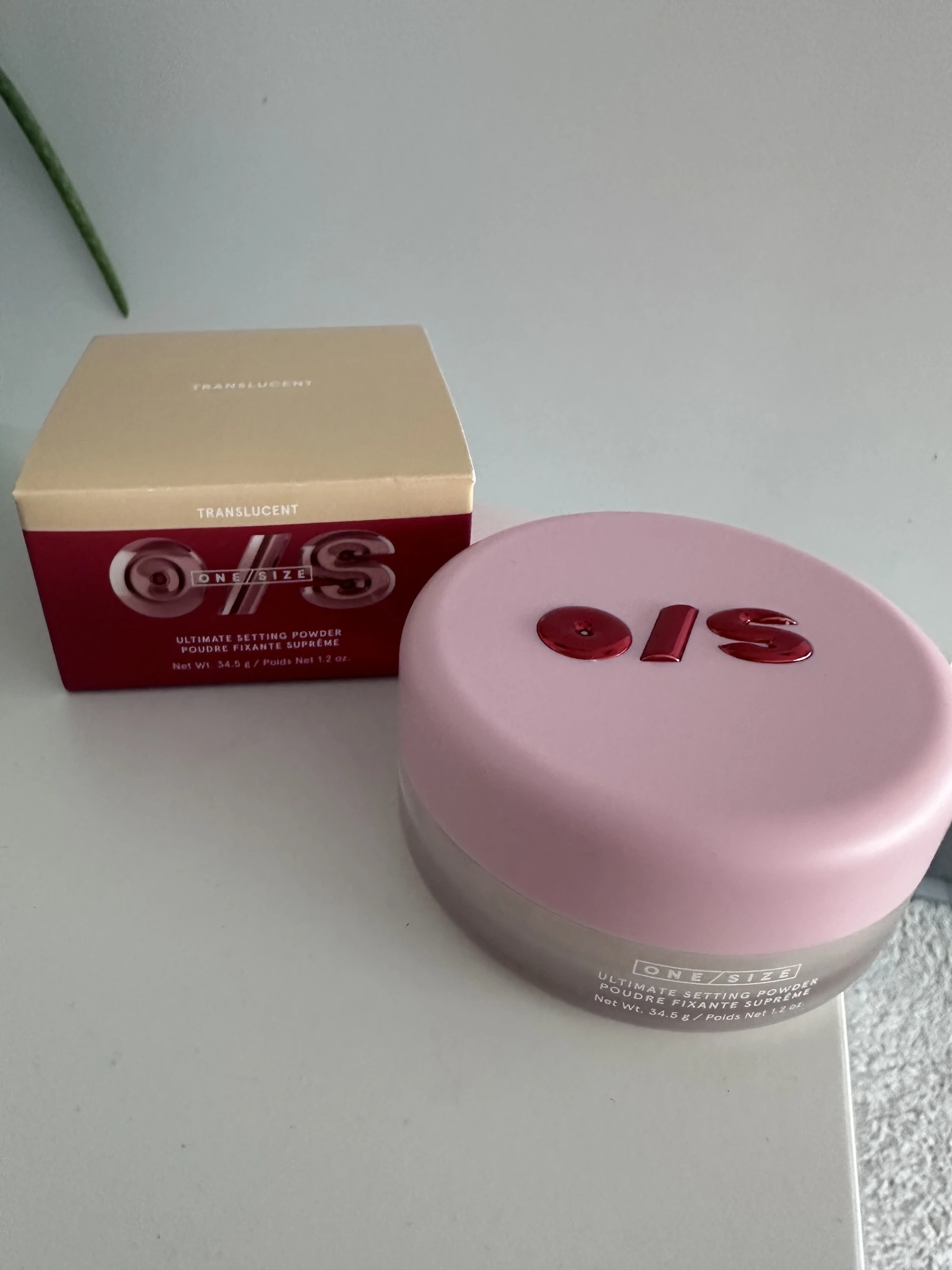 One/size Ultimate Blurring Setting Powder Full-Sized - Translucent