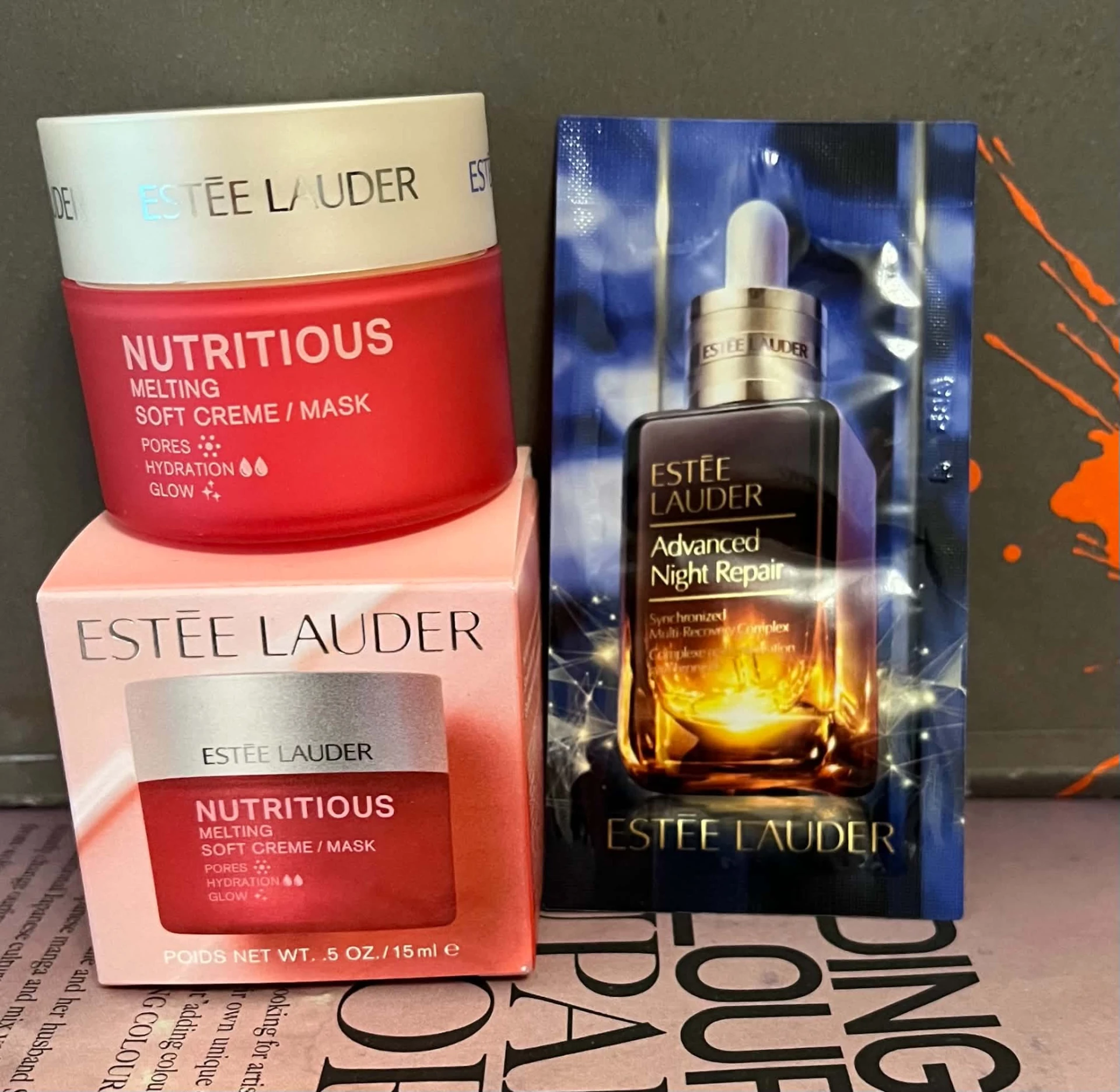 Estee Lauder Nutritious Melting Soft Creme/Mask Moisturizer 15 ml