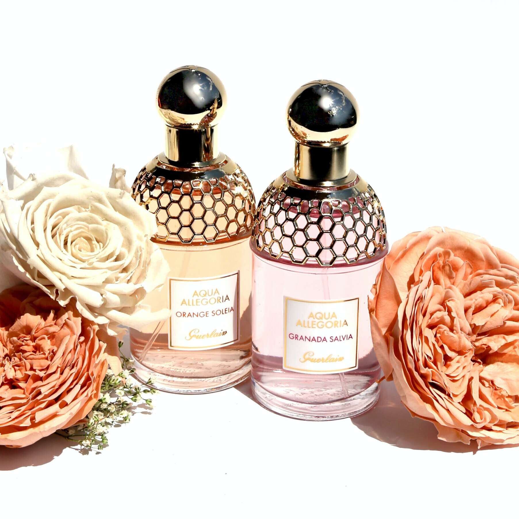 Guerlain Aqua Allegoria Orange Soleia 🍊☀️ + Granada Salvia EDT 🍇🍋🌹🌿