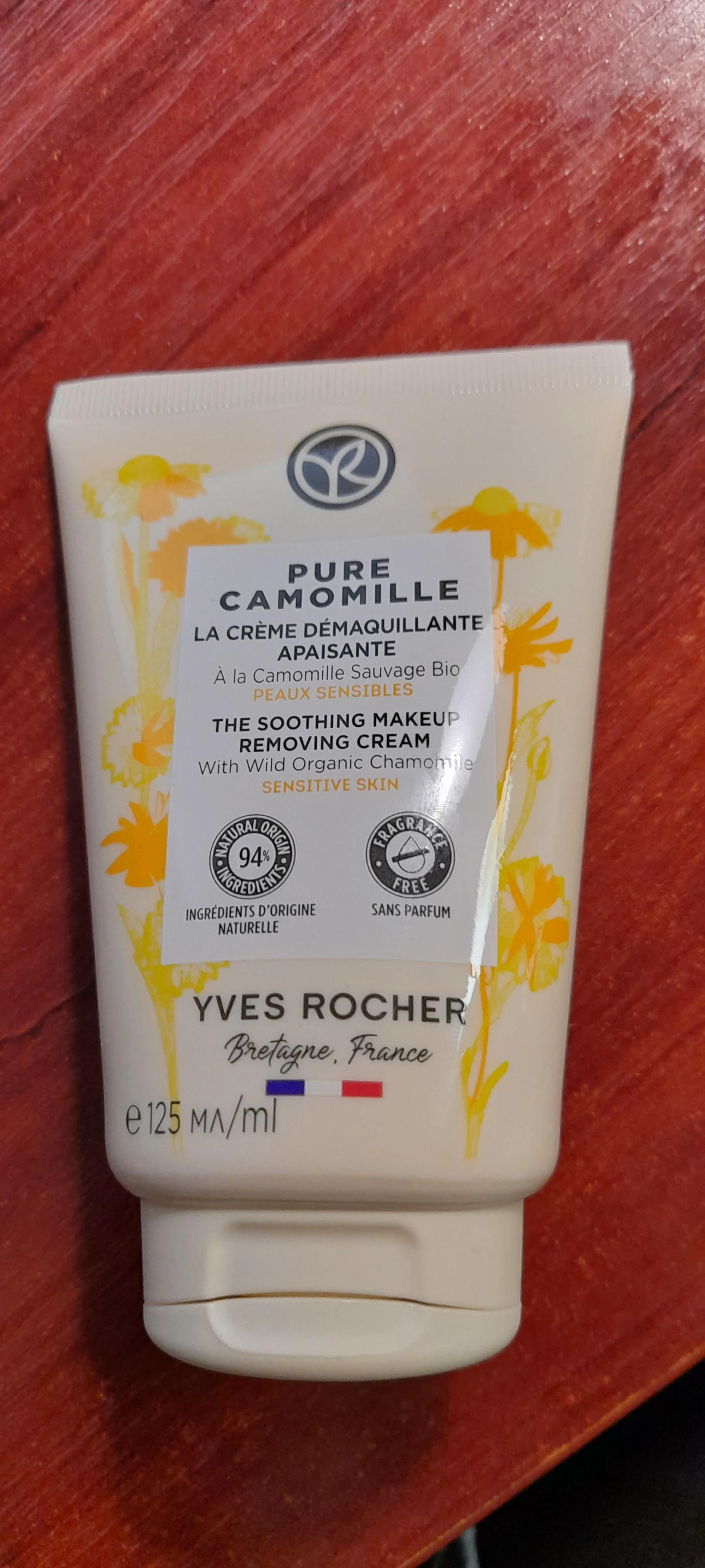 Yves Rocher Pure Camomille Soothing Makeup Removing Cream