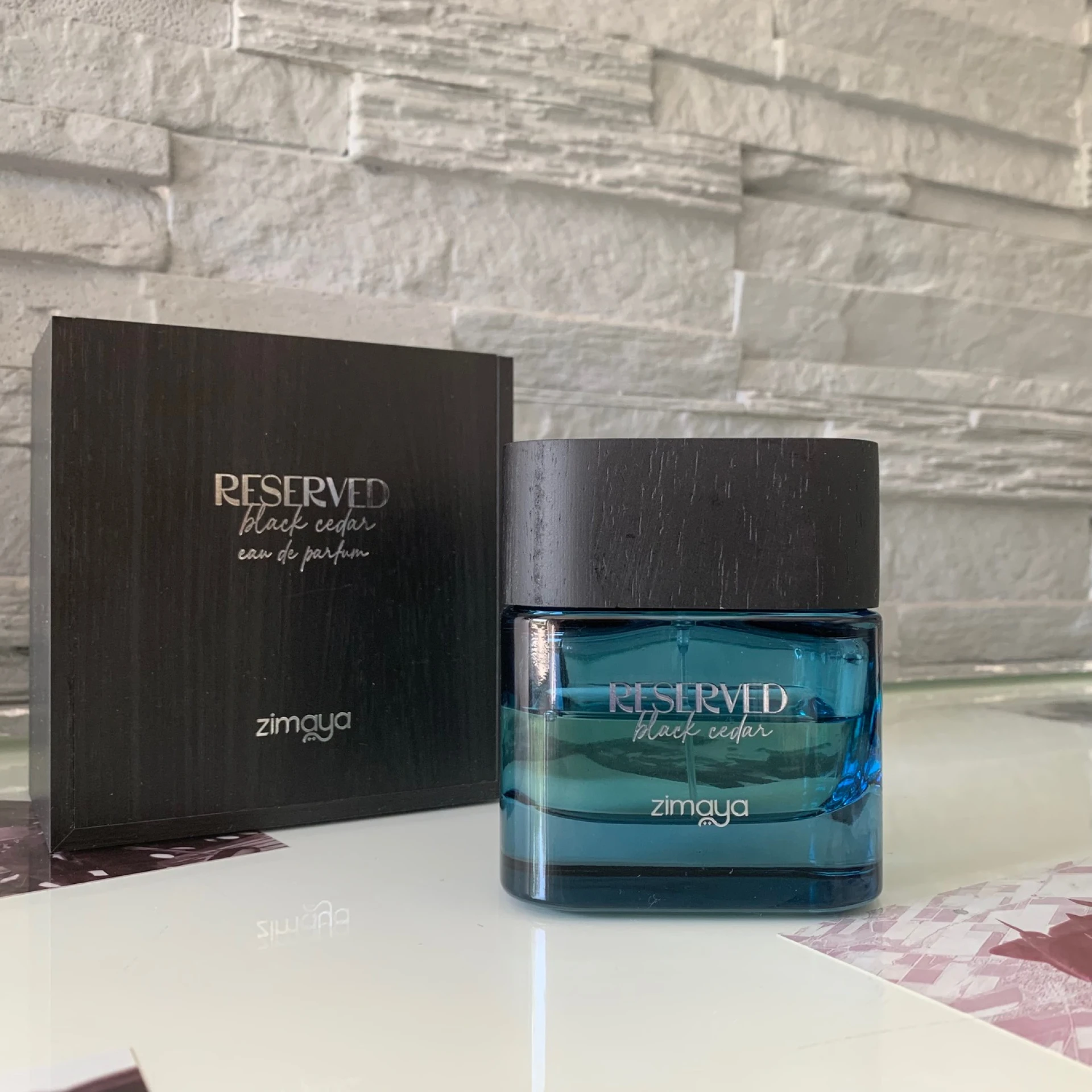 Zimaya Reserved Black Cedar EDP (Nishane Papilefiko klón) fújósok