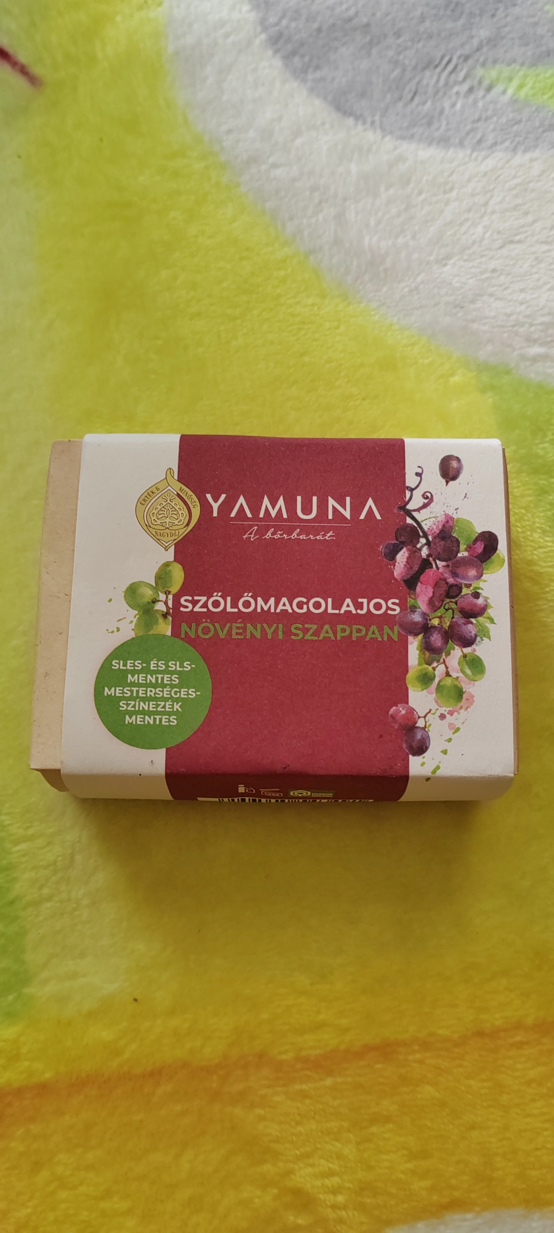 Yamuna szőlőmagolajos szappan