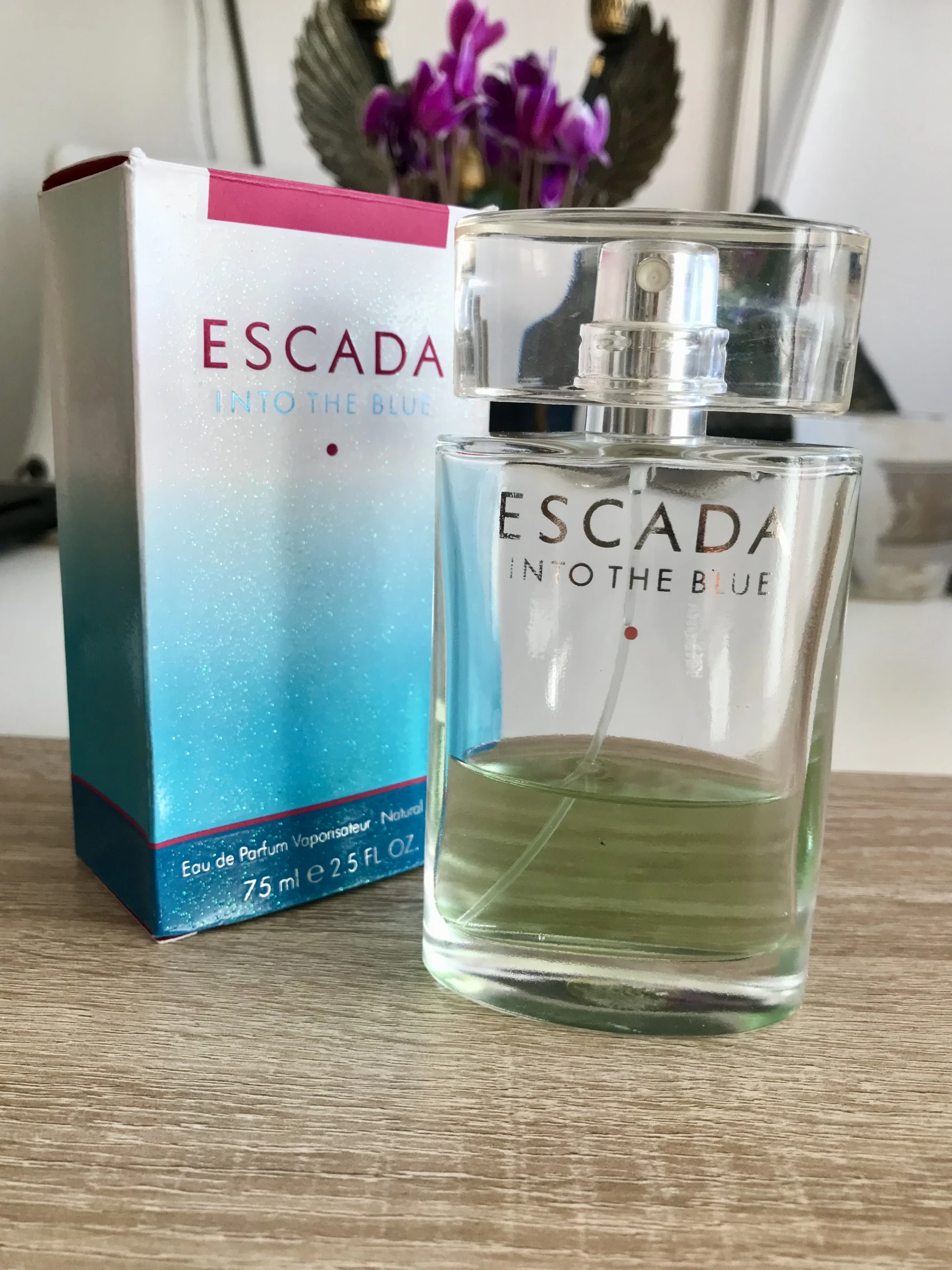 1 x 10 ml RITKA! Escada Into The Blue