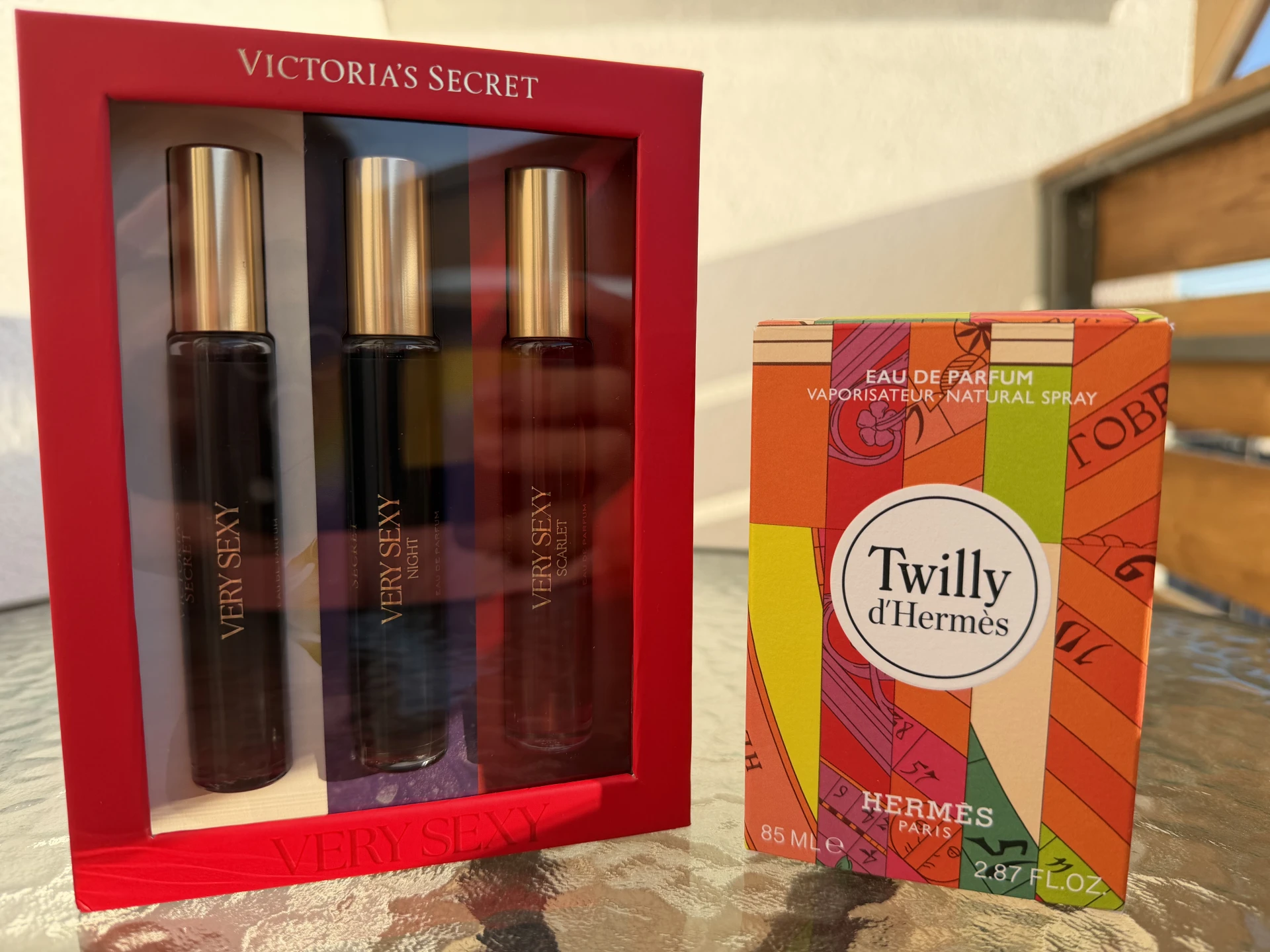 Parfüm csomag (Hermes+Victoria's Secret)