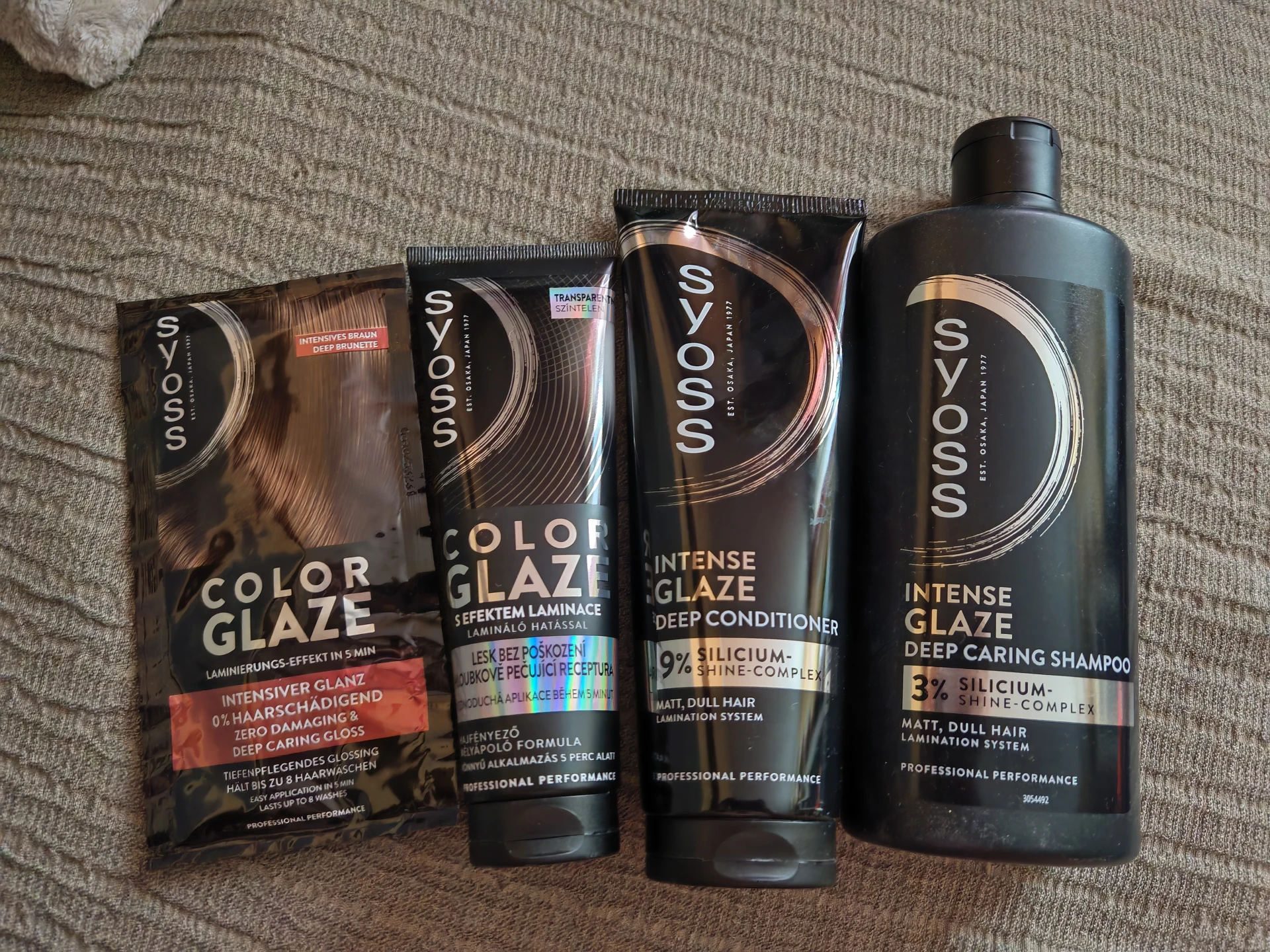 Syoss color glaze csomag