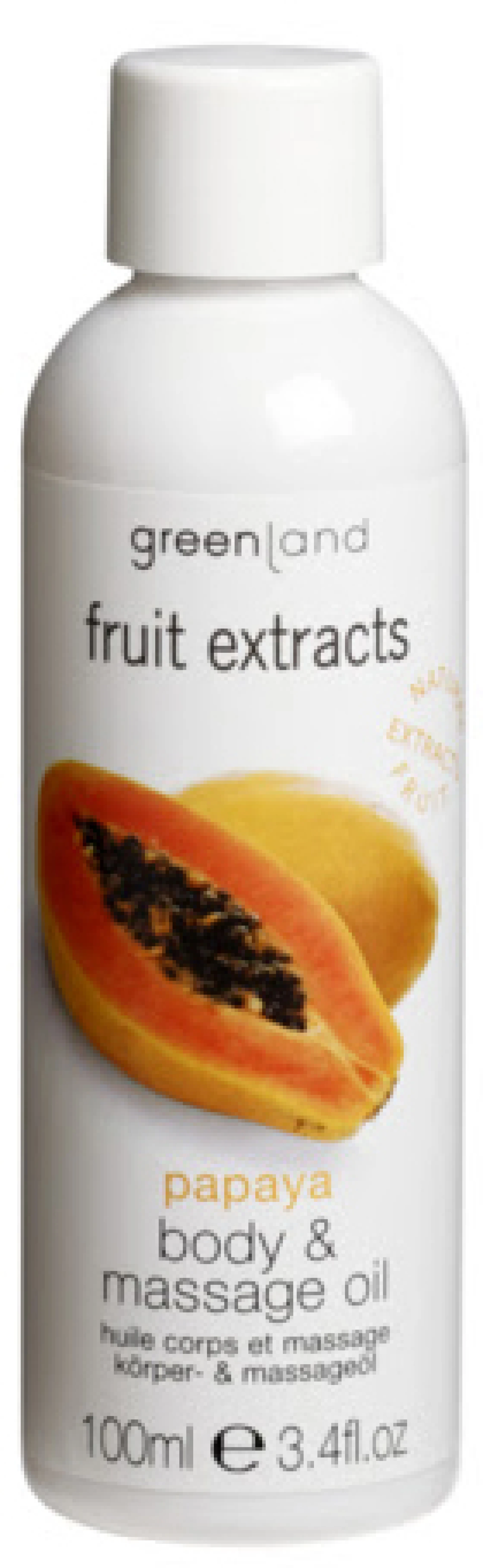Greenland Fruit Extracts Masszázsolaj Papaya