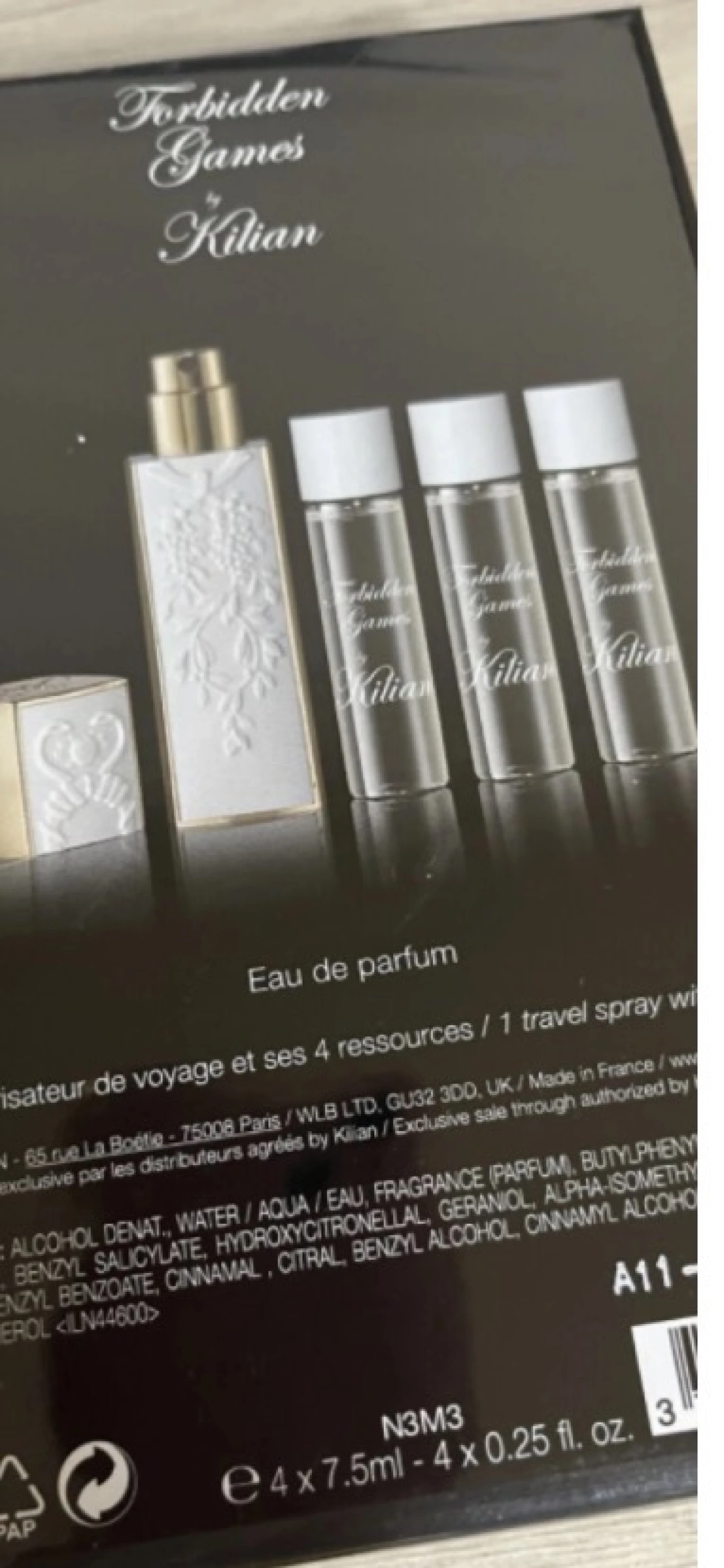 Akciós !!By Kilian Forbidden Games Travel Set 30 ml travel set eau de parfüm