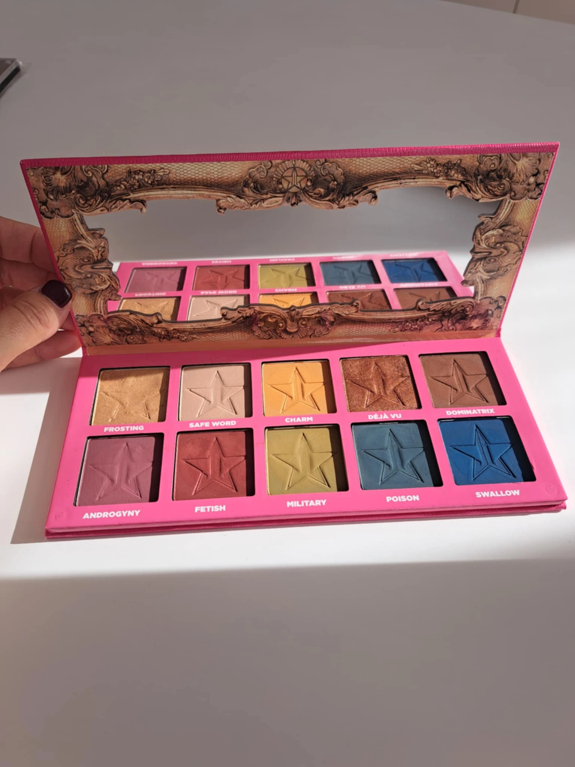 Jeffree star androgyny paletta