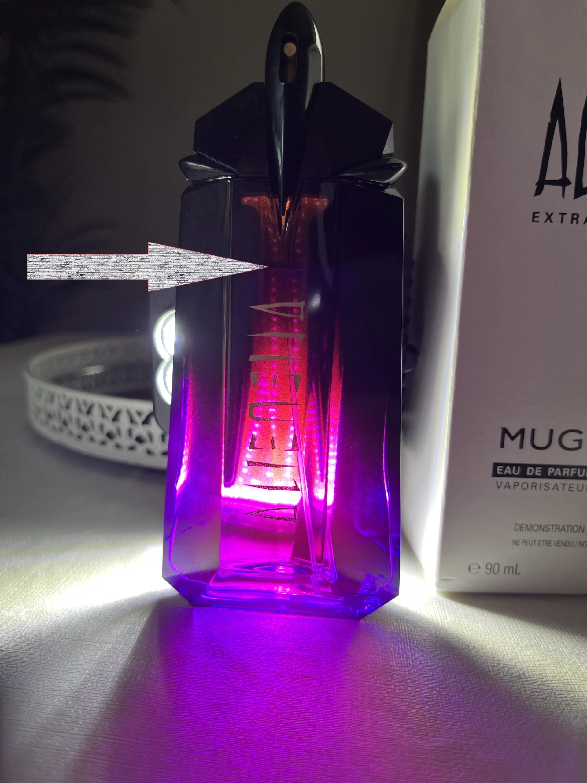 Mugler Alien Extraintense teszter üvegében eladó!