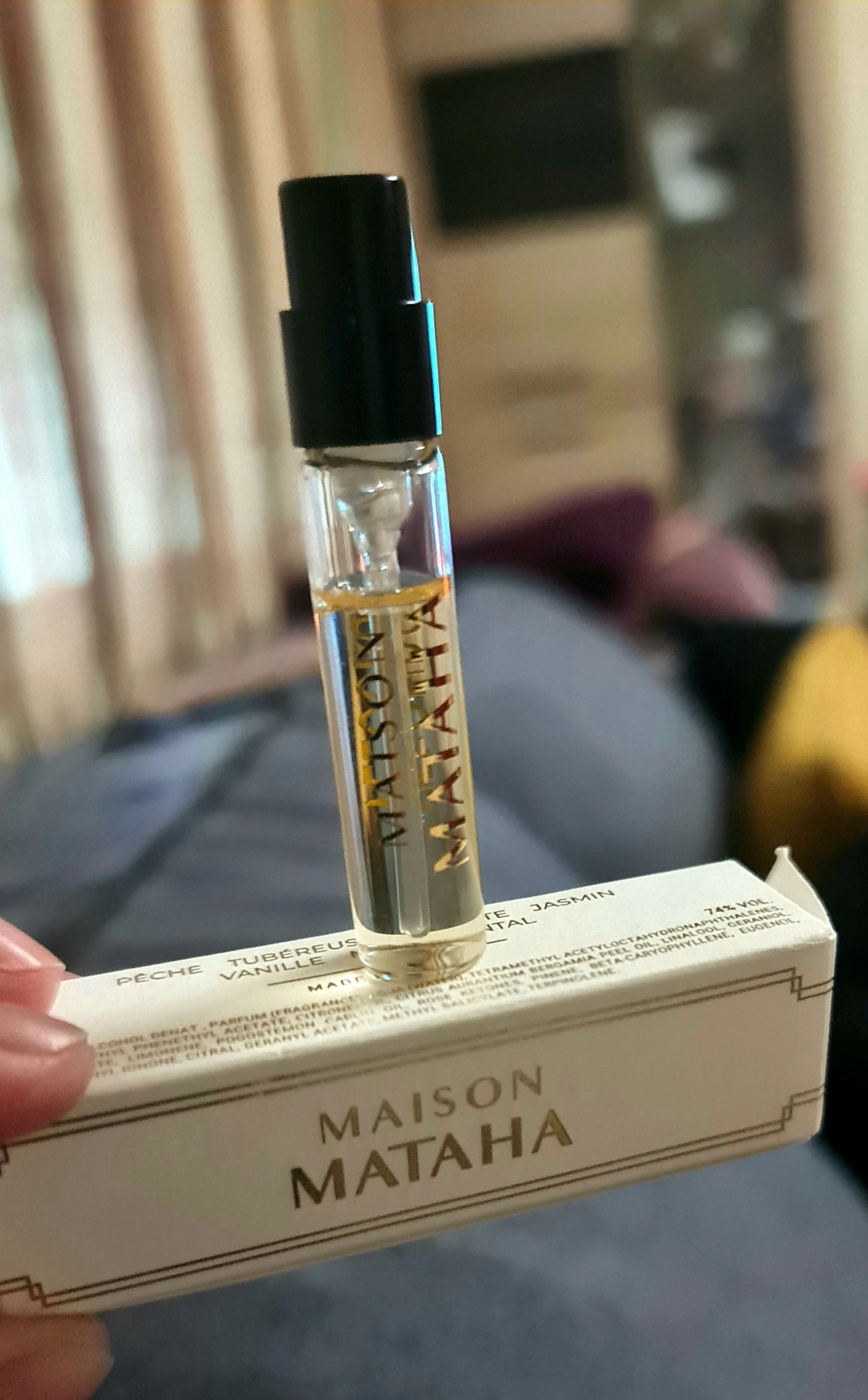 Maison Mataha Pèche Velours EDP 2ml