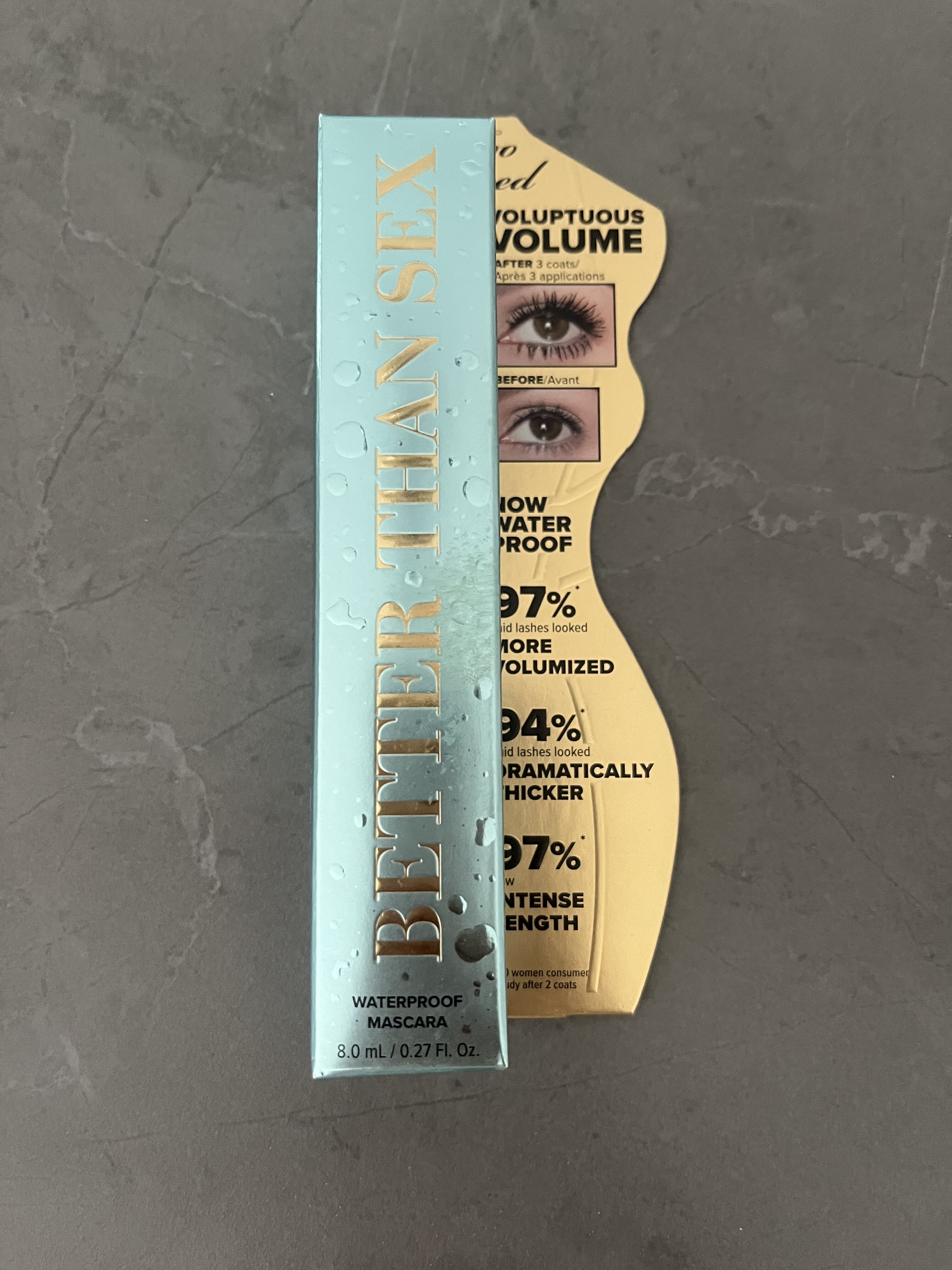 Too Faced Better Than Sex vízálló spirál