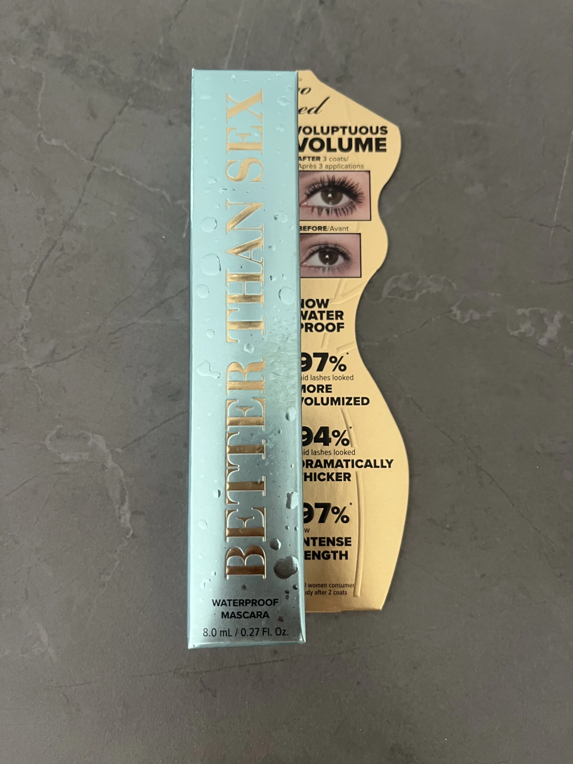 Too Faced Better Than Sex vízálló spirál