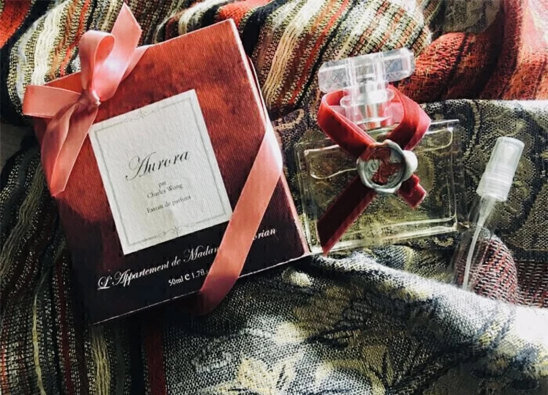 Ritkaság fújósban❤️Aurora Par Charles Wong L'appartement De Madame De Florian Extrait De Parfum