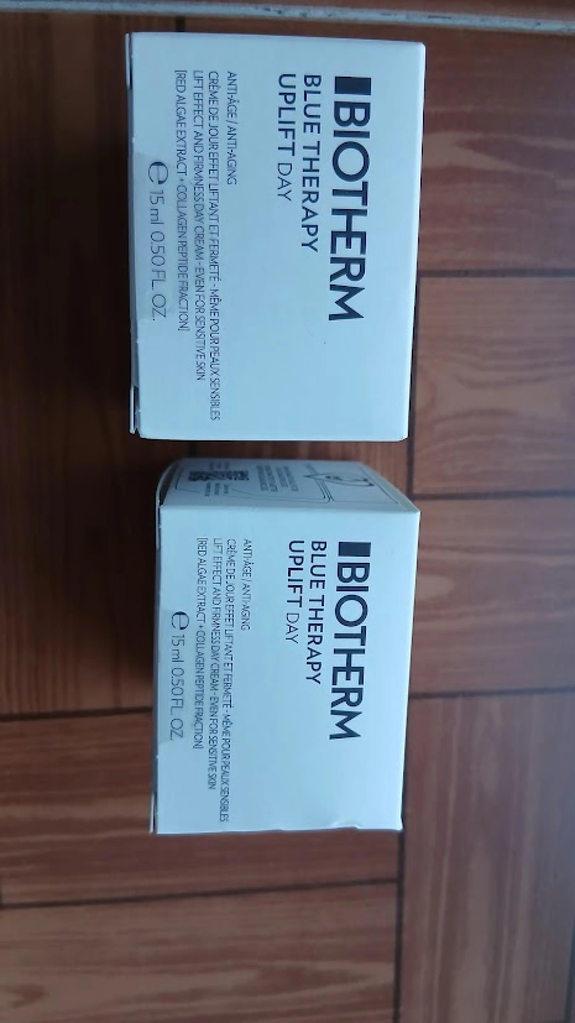 Biotherm Blue Therapy Uplift ránctalanító nappali krém 15 ml x 2 (30 ml)