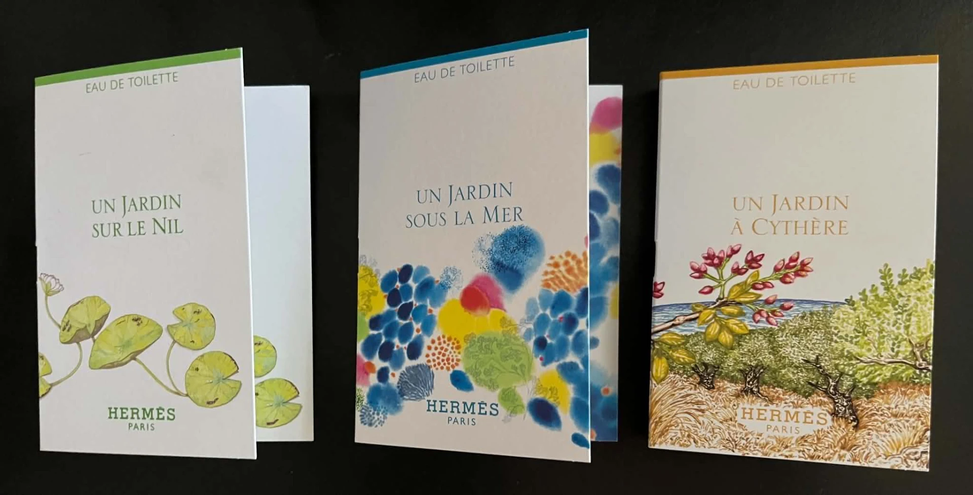 Hermés Un Jardin Sous la Mer EDT 3 db-os illatszettben