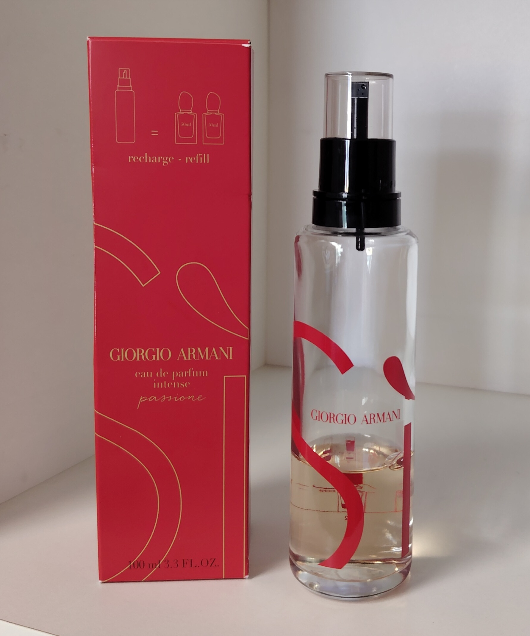 Giorgio Armani Sí Passione Intense 2024 EDP fújósok