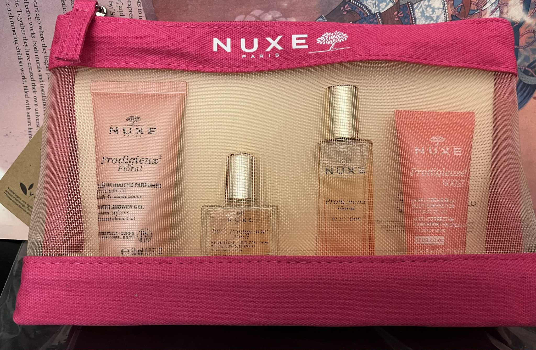 Nuxe Prodigieux Floral Le Parfum mini parfüm és testápoló szett 🌸