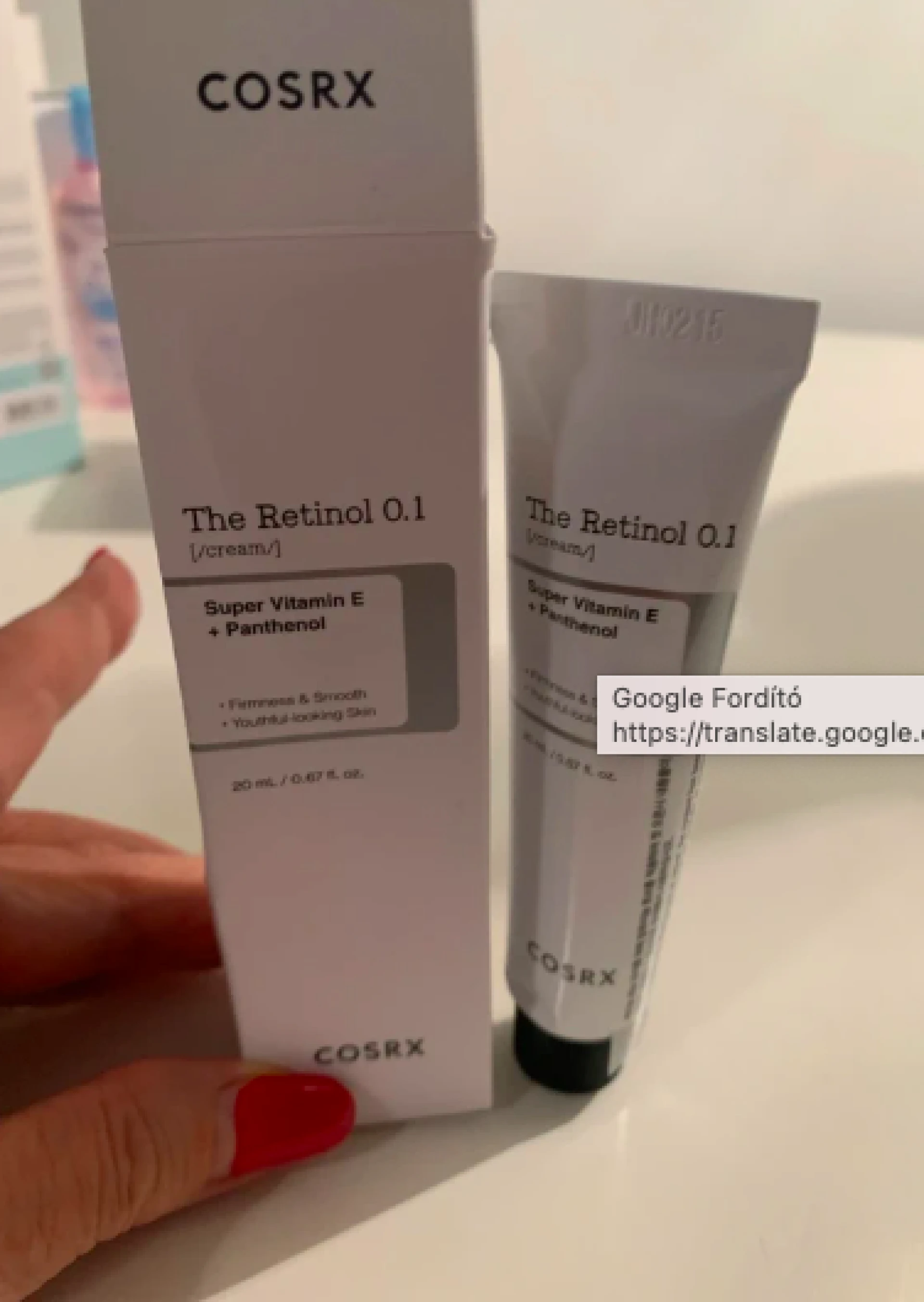 Cosrx Retinol 0.1 Retinol Krém