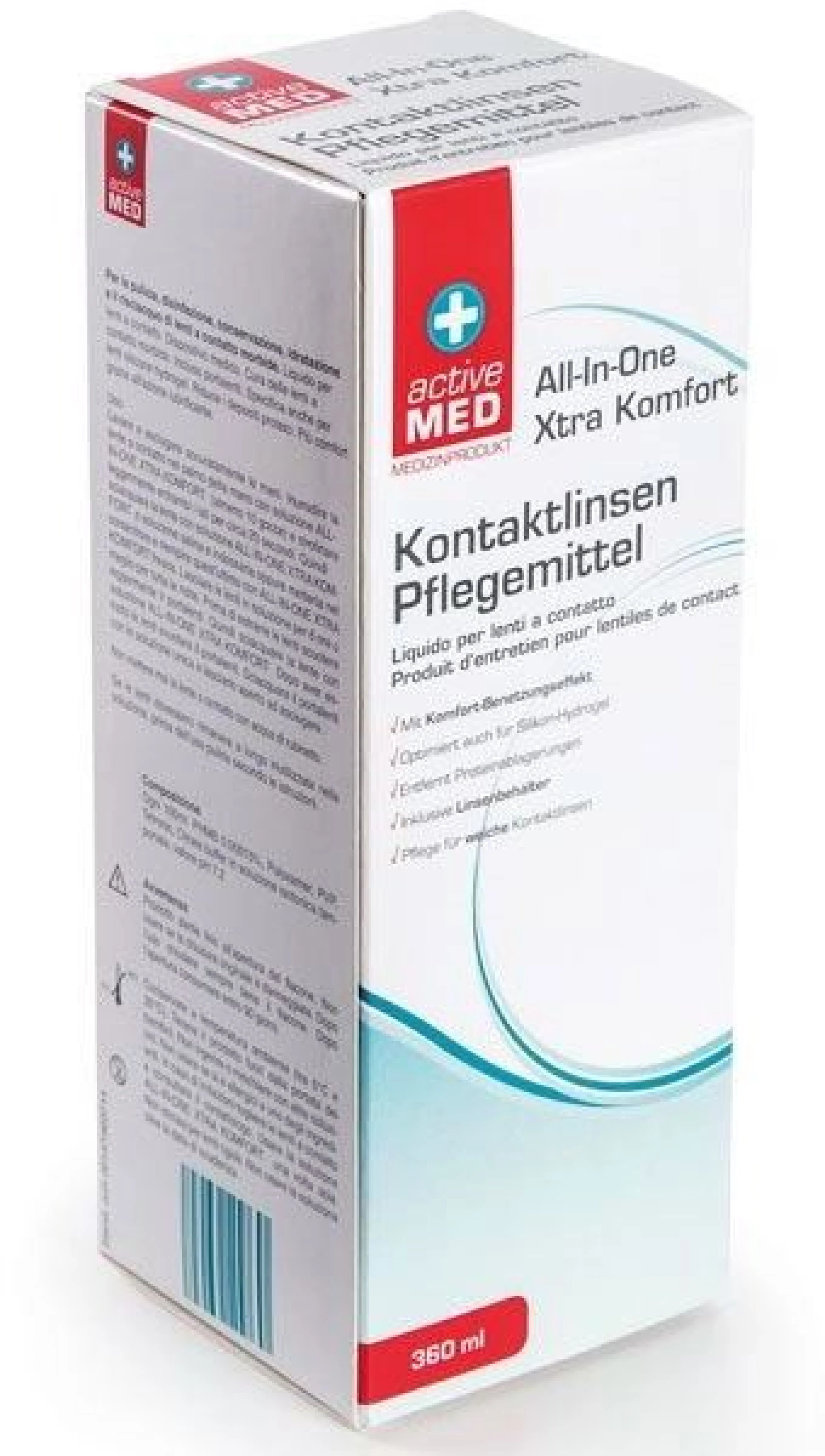 Active Med All-In-One Xtra Komfort Kontaktlencse Ápolószer