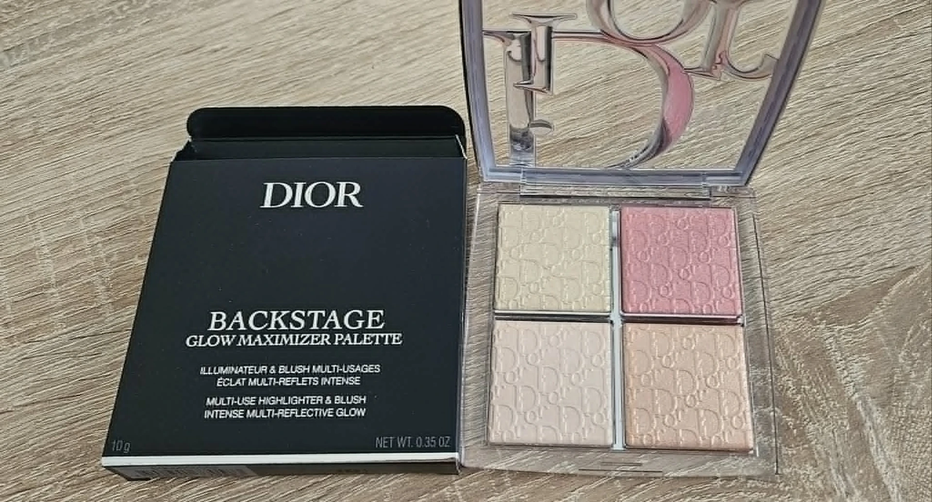 004 ROSE GOLD / GLOW DIOR BACKSTAGE GLOW MAXIMIZER PALETTE