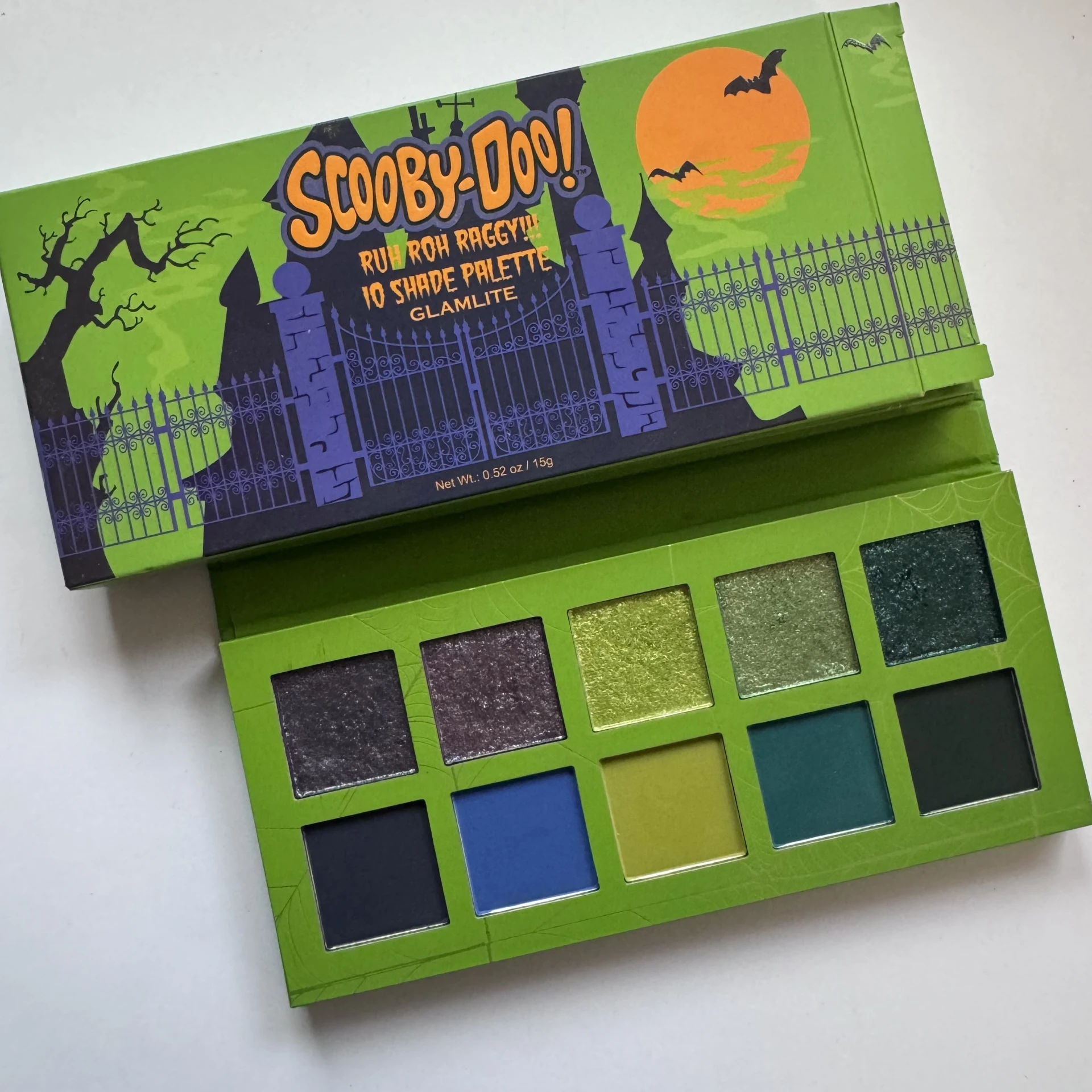 Glamlite Cosmetics Scooby-Doo™ X Glamlite Ruh-Roh Raggy! Palette