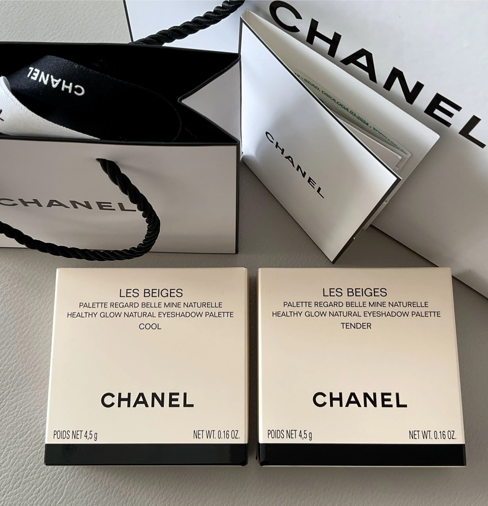 🎁Ajándékkal! 2 féle Chanel Les Beiges Healthy Glow Natural Eyeshadow Palette