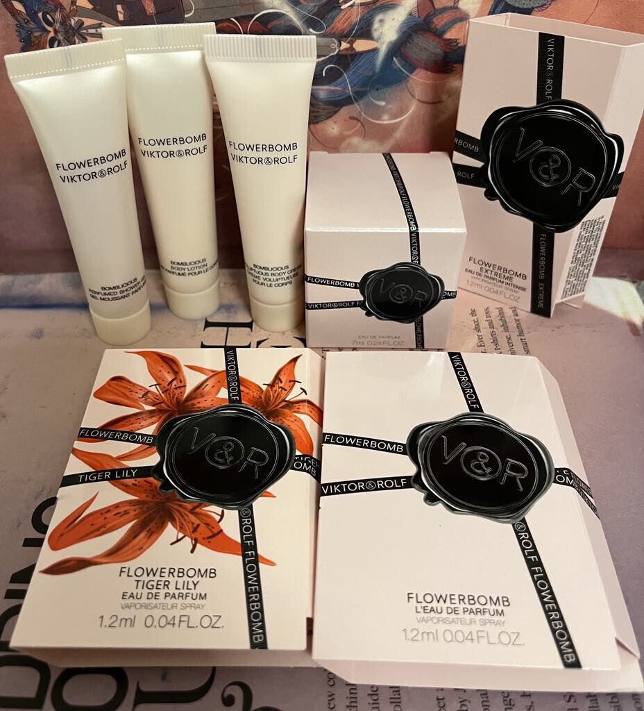 Viktor&Rolf Flowerbomb EDP felfedező illatszettben 🥭🥥💮🌴