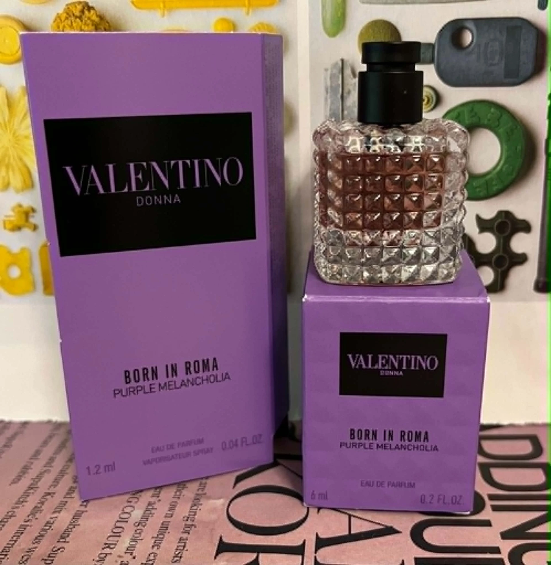 Valentino,Born In Roma Purple Melancholia Donna EDP minike szettben