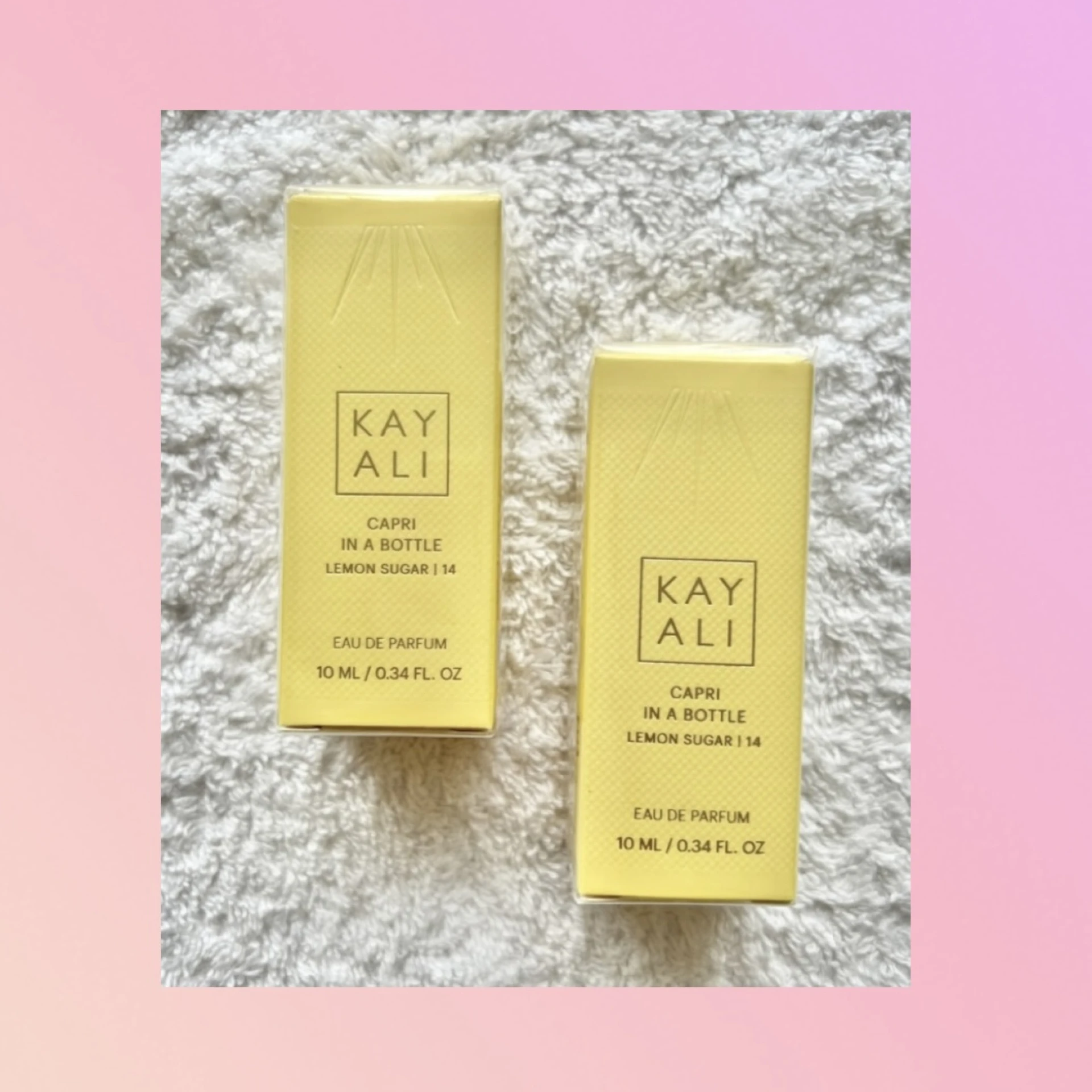 Huda Beauty Kayali Capri In A Bottle Lemon Sugar EDP
