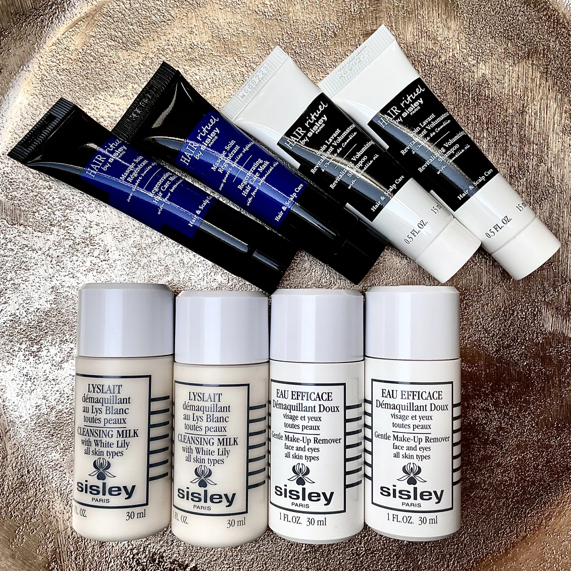 Sisley Hair Rituel Regenerating Hair Care Mask és Revitalizing Volumizing Shampoo 💙
