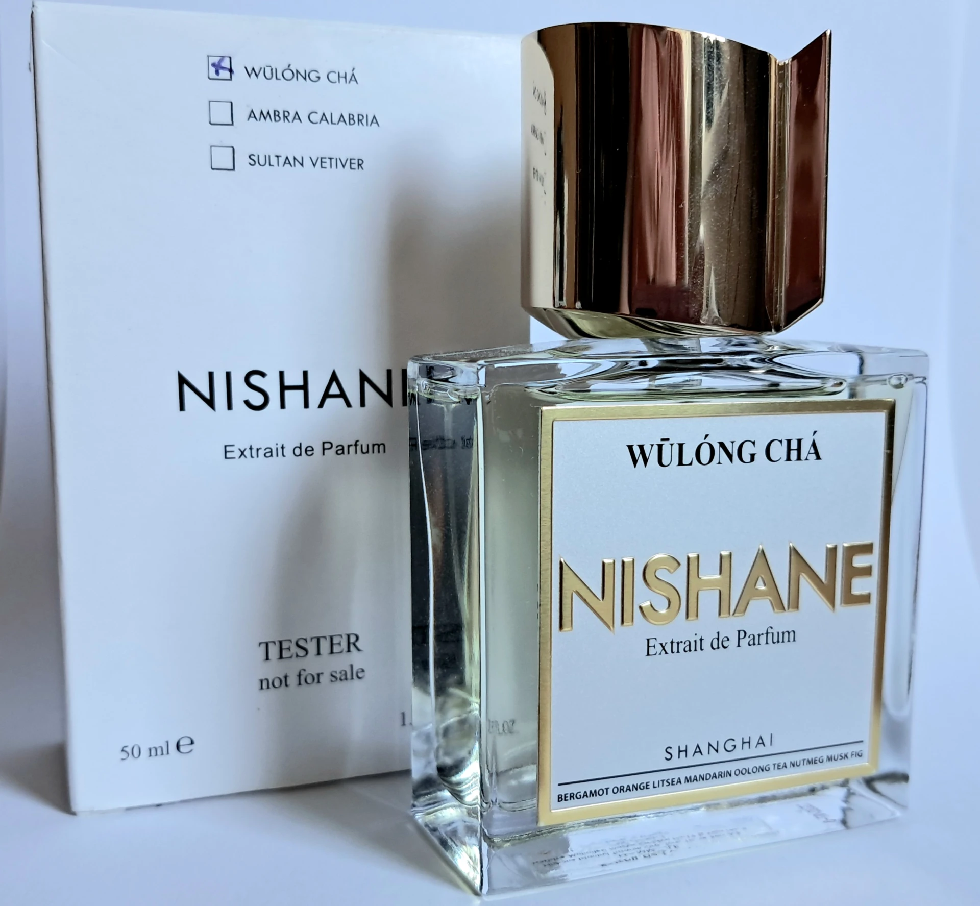 Nishane Wulong Cha EDP teszter