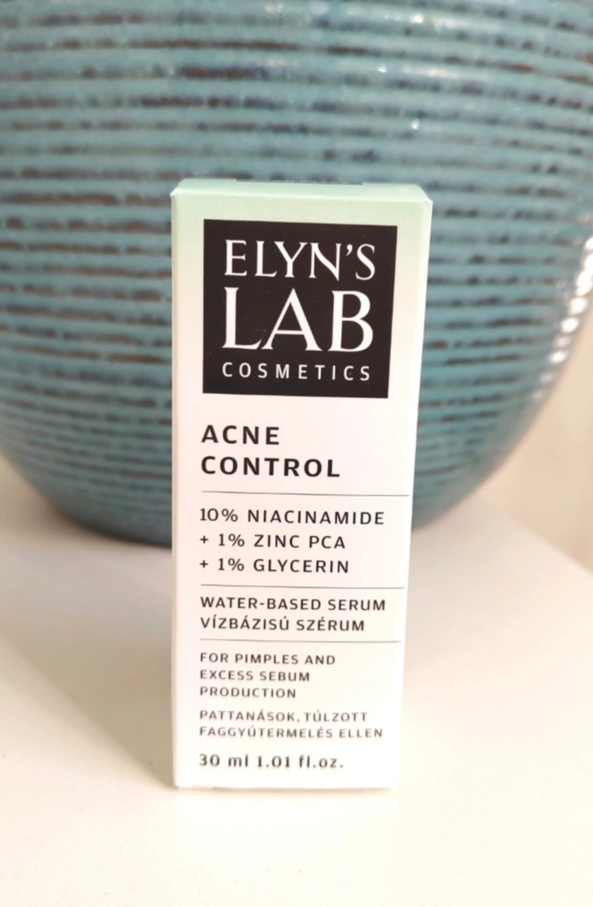Elyn's Lab 10% Niacinamid 1% Cink Pca arcszérum zsíros/kombinált/pattanásos bőrre 3900 helyett 2000Ft