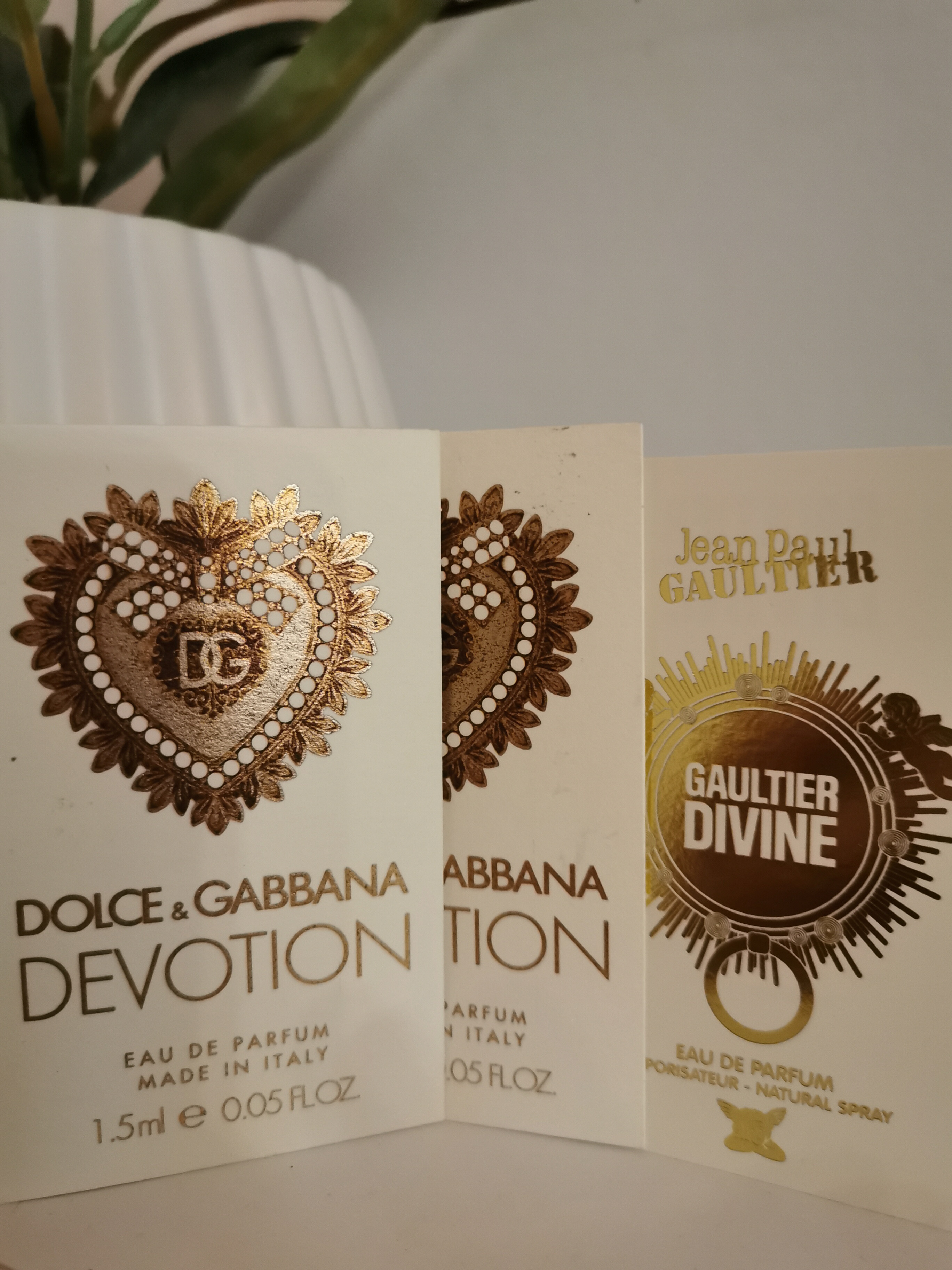 D&G Devotion(2db) +Gaultier Divine Illatminta