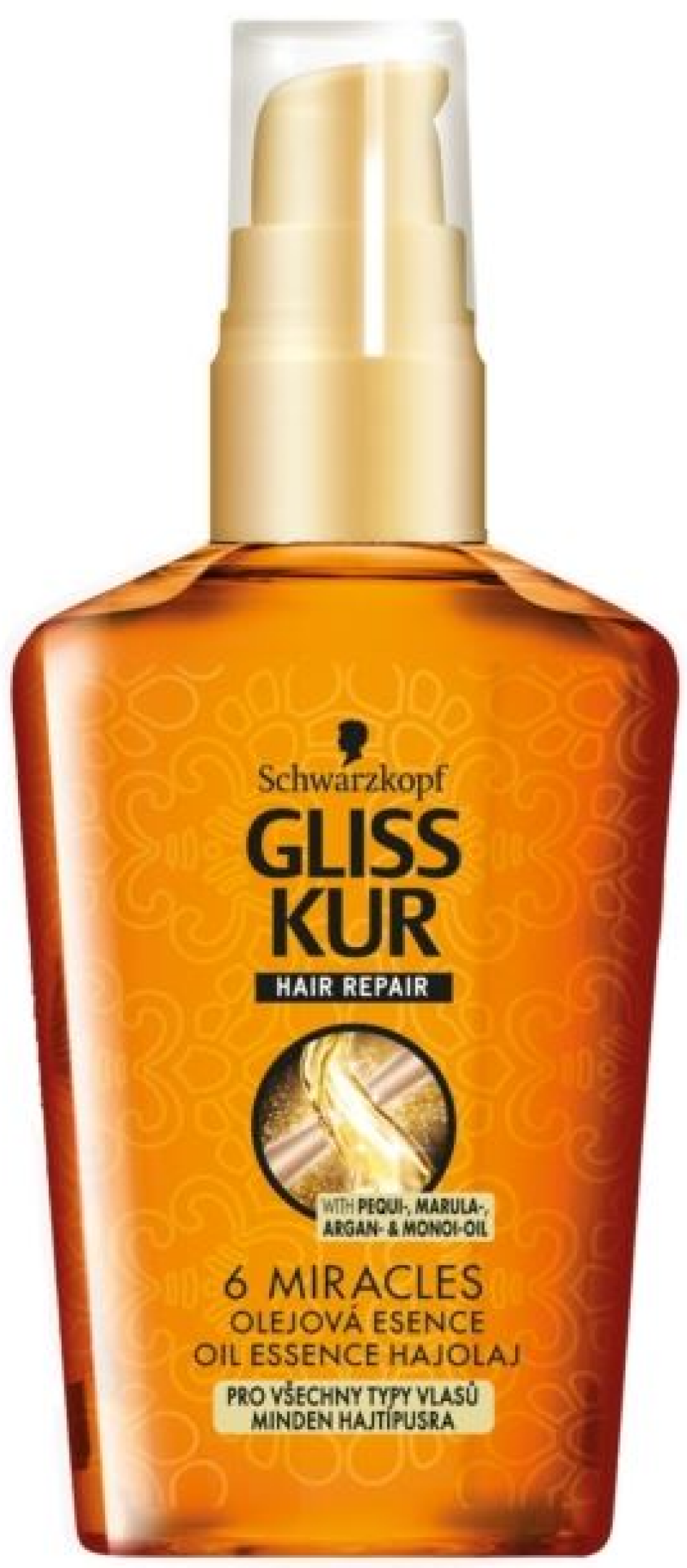 Schwarzkopf Gliss Kur 6 Miracles Oil Essence Hajolaj