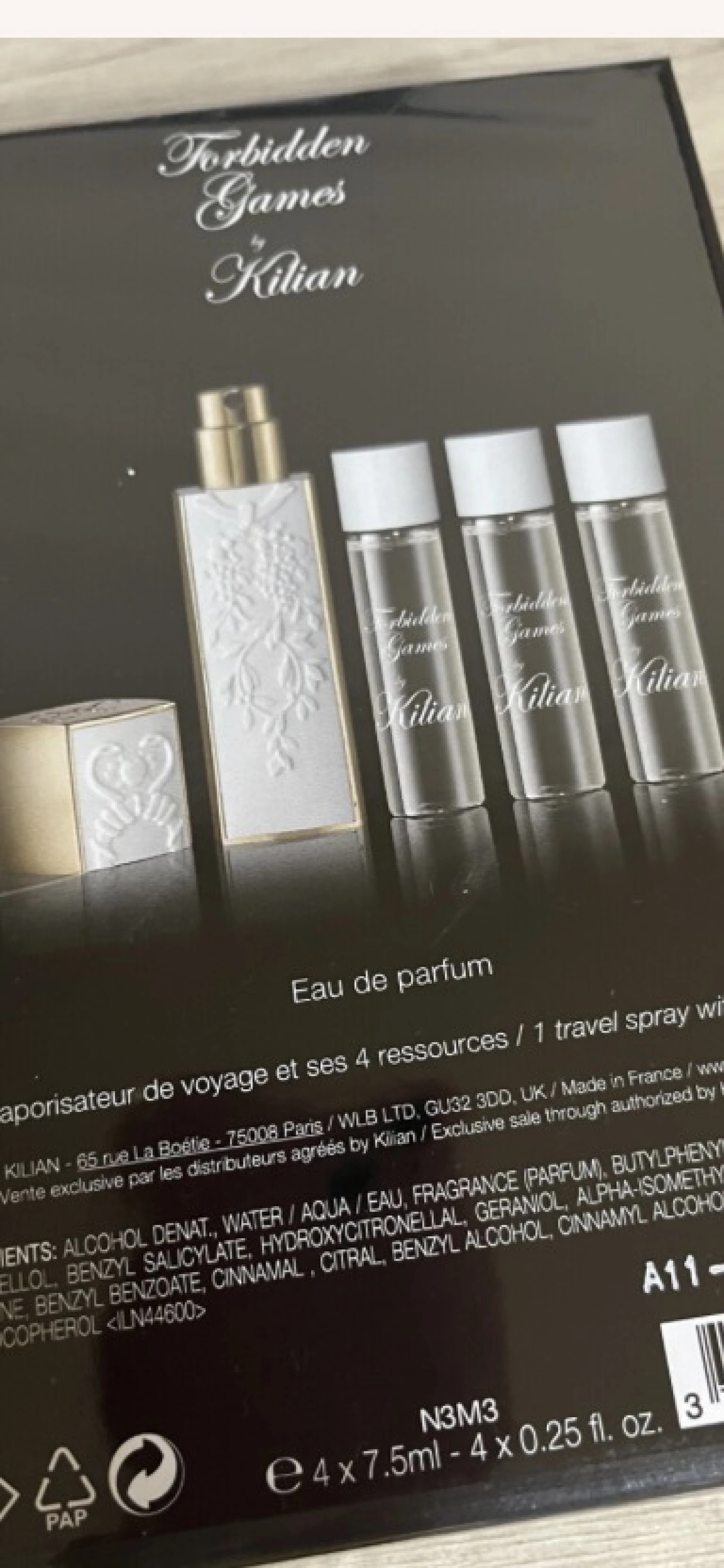 By Kilian Forbidden Games Travel Set 30 ml travel set eau de parfüm