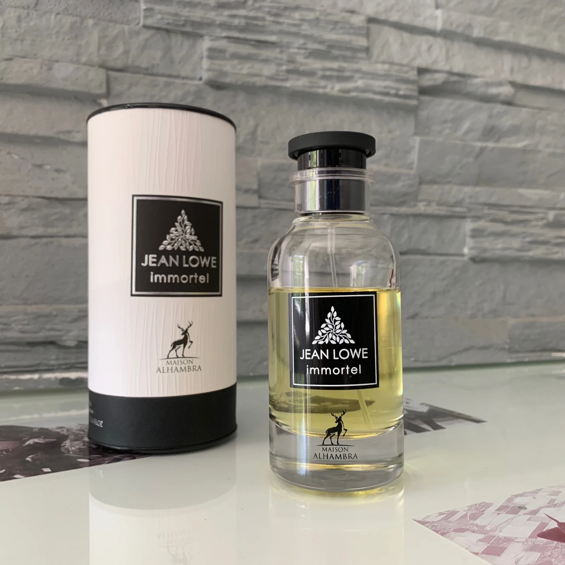 Maison Alhambra Jean Lowe Immortal EDP (Louis Vuitton L’Immensité klón) fújósok