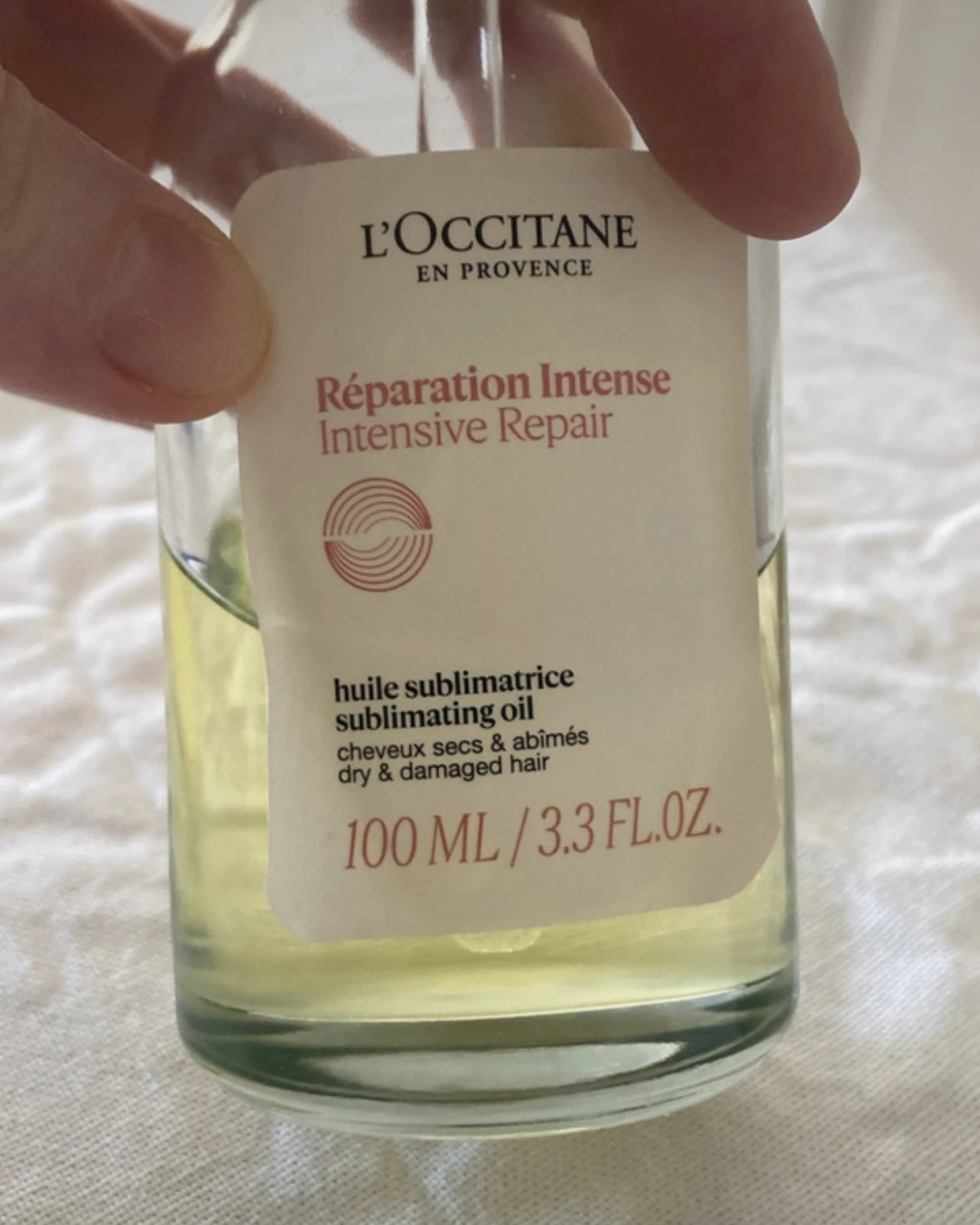Occitane hajápoló olaj