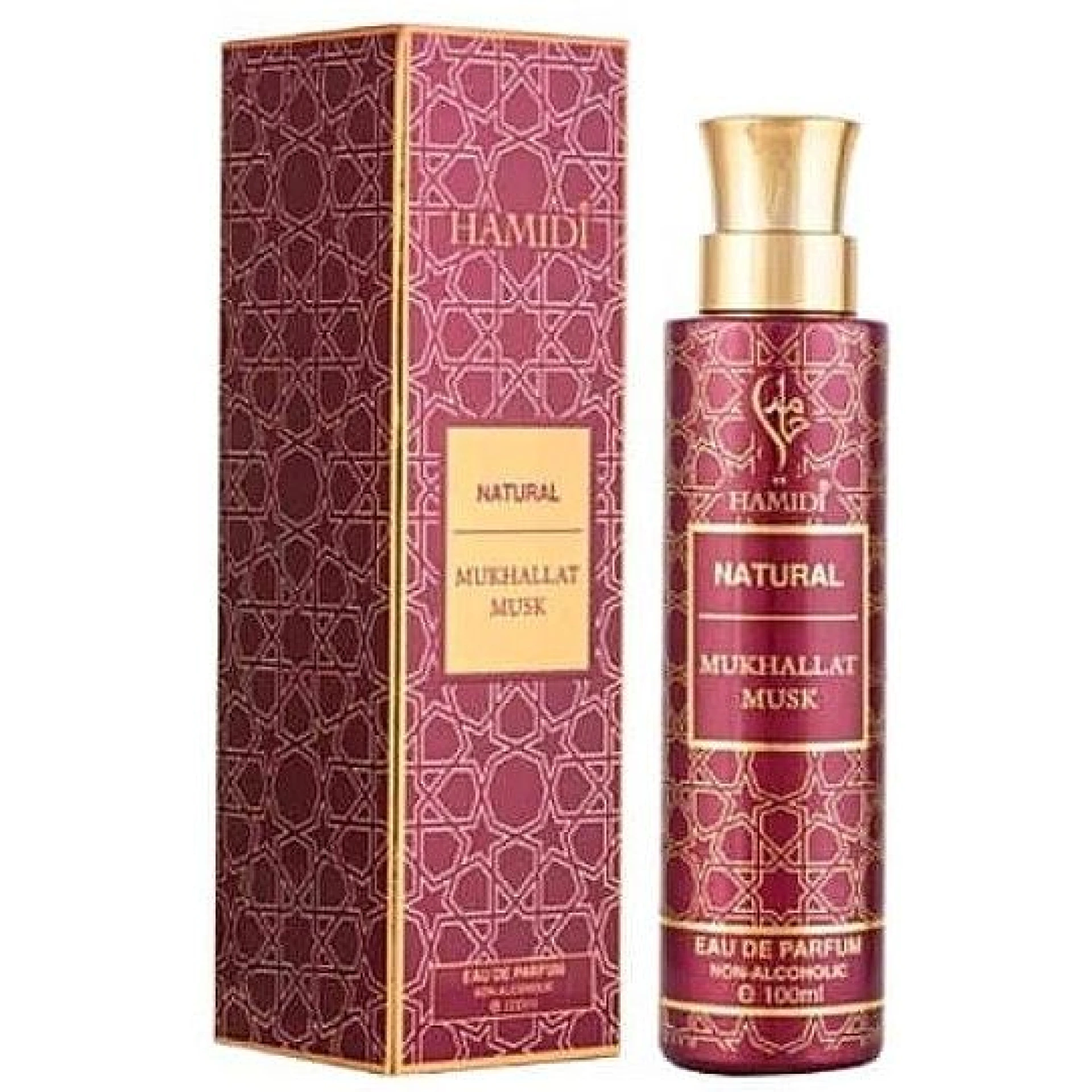 Hamidi Natural Mukhallat Musk Water Perfume