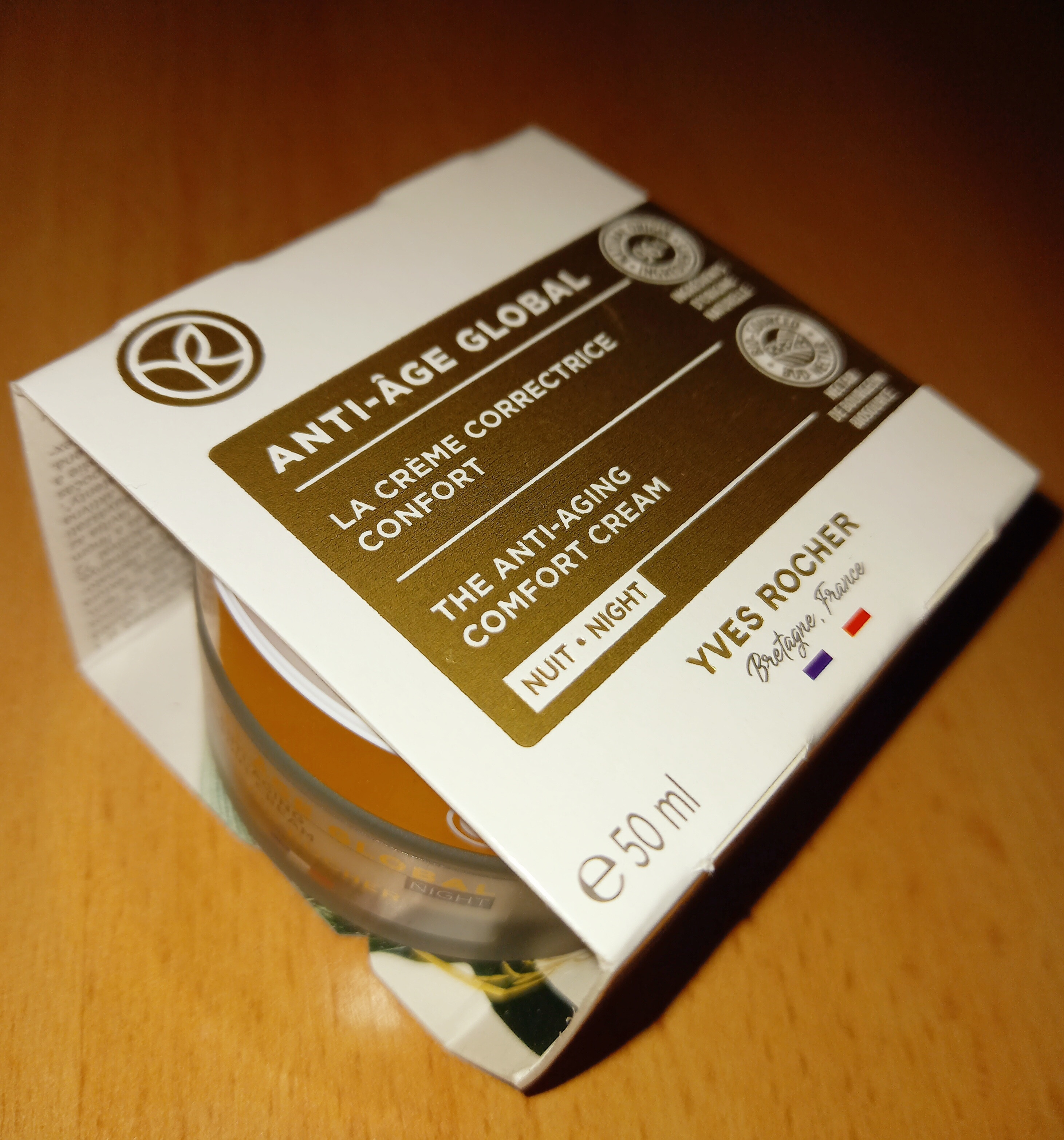 Yves Rocher Anti-Age Global éjszakai krém ÚJ, FÉLÁRON!