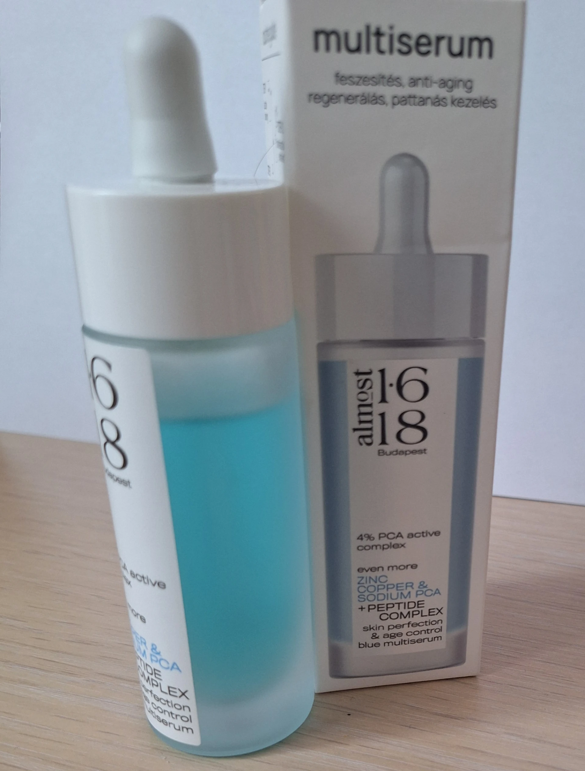 almost 1.618 Zinc+Copper+Sodium Pca & Peptide Complex Blue Multiserum