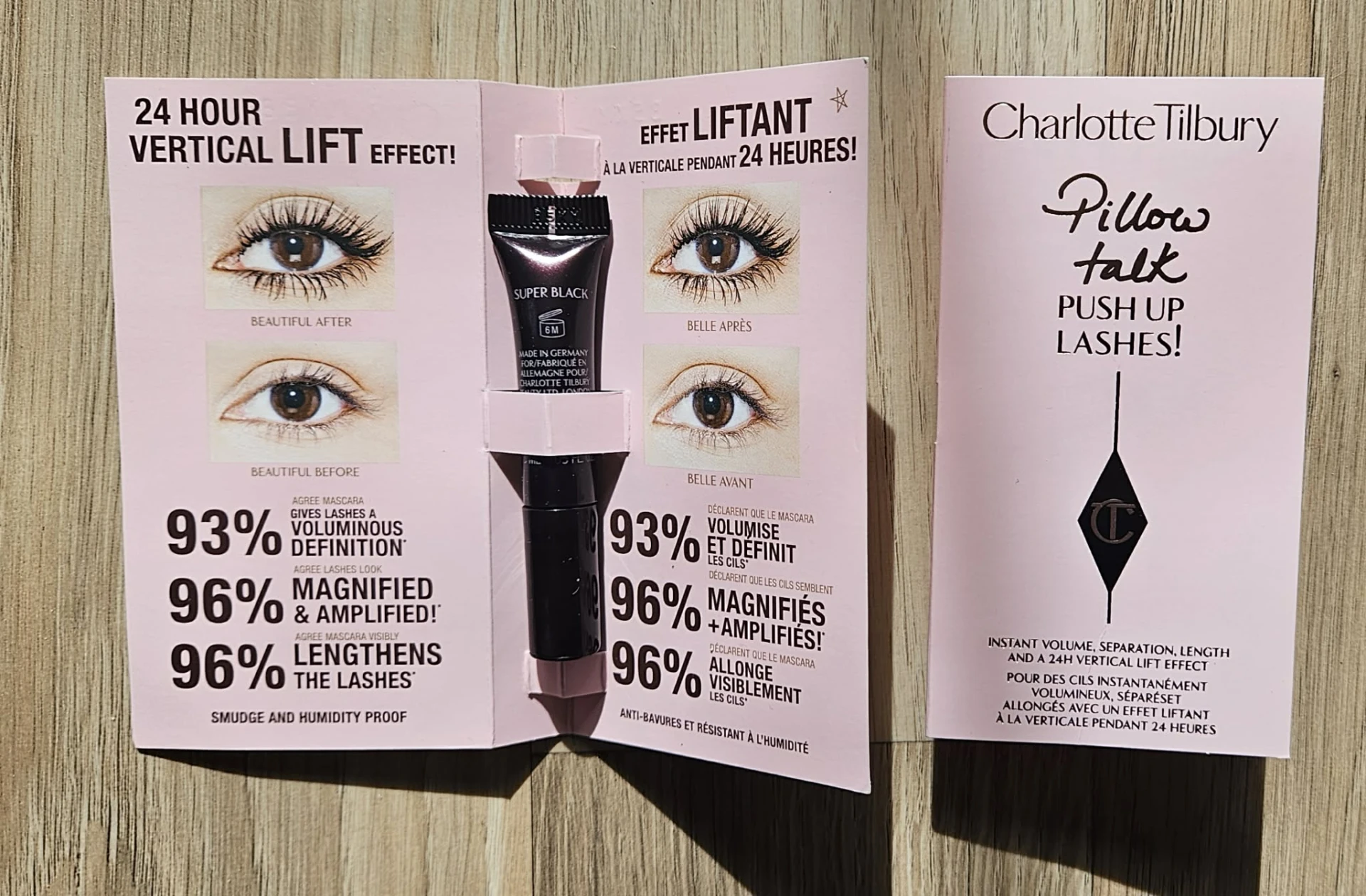 Charlotte Tilbury Pillow Talk Push Up Lashes! Mascara